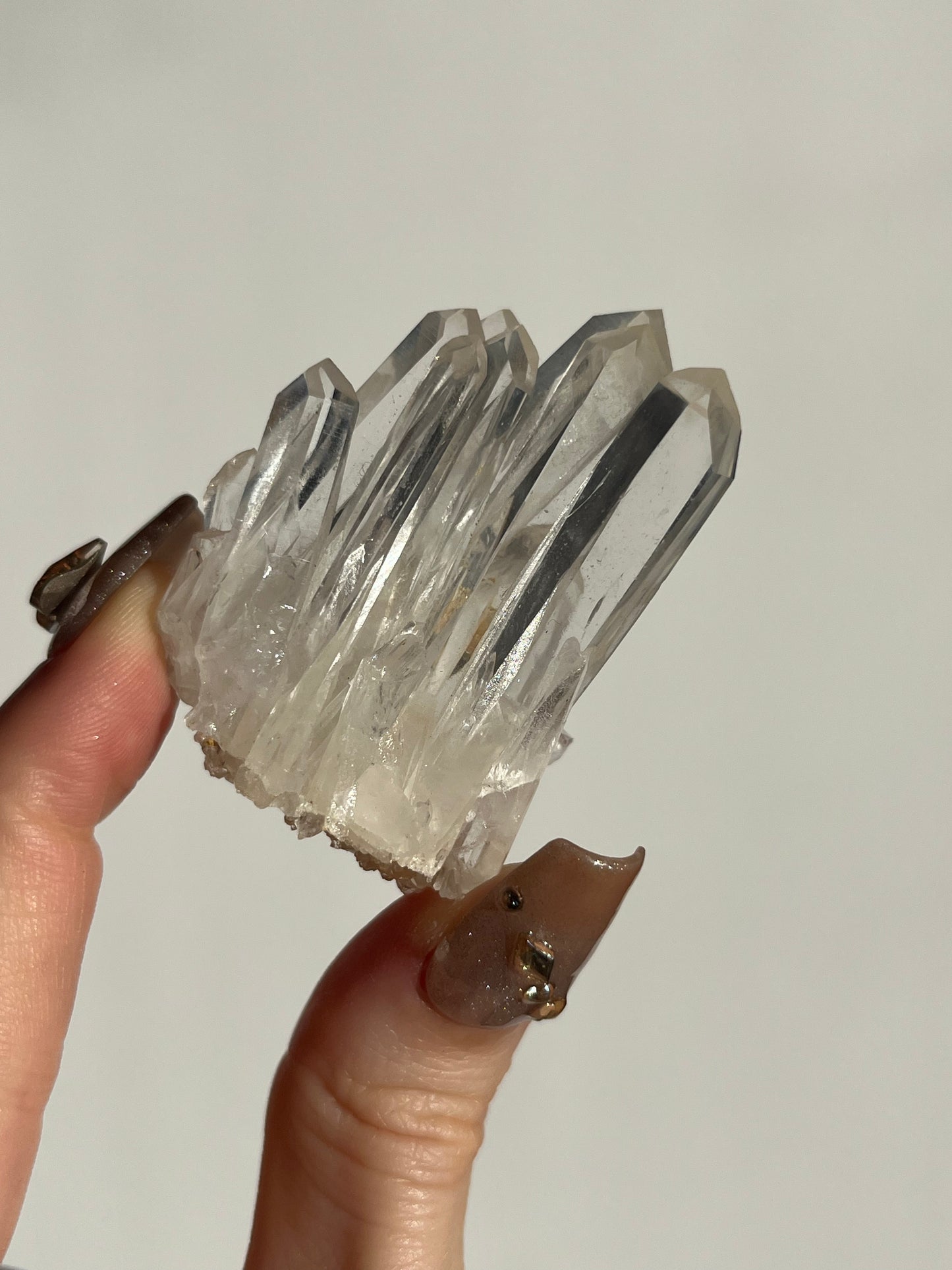 Colombian Quartz w/ Golden Hematoid Cluster A
