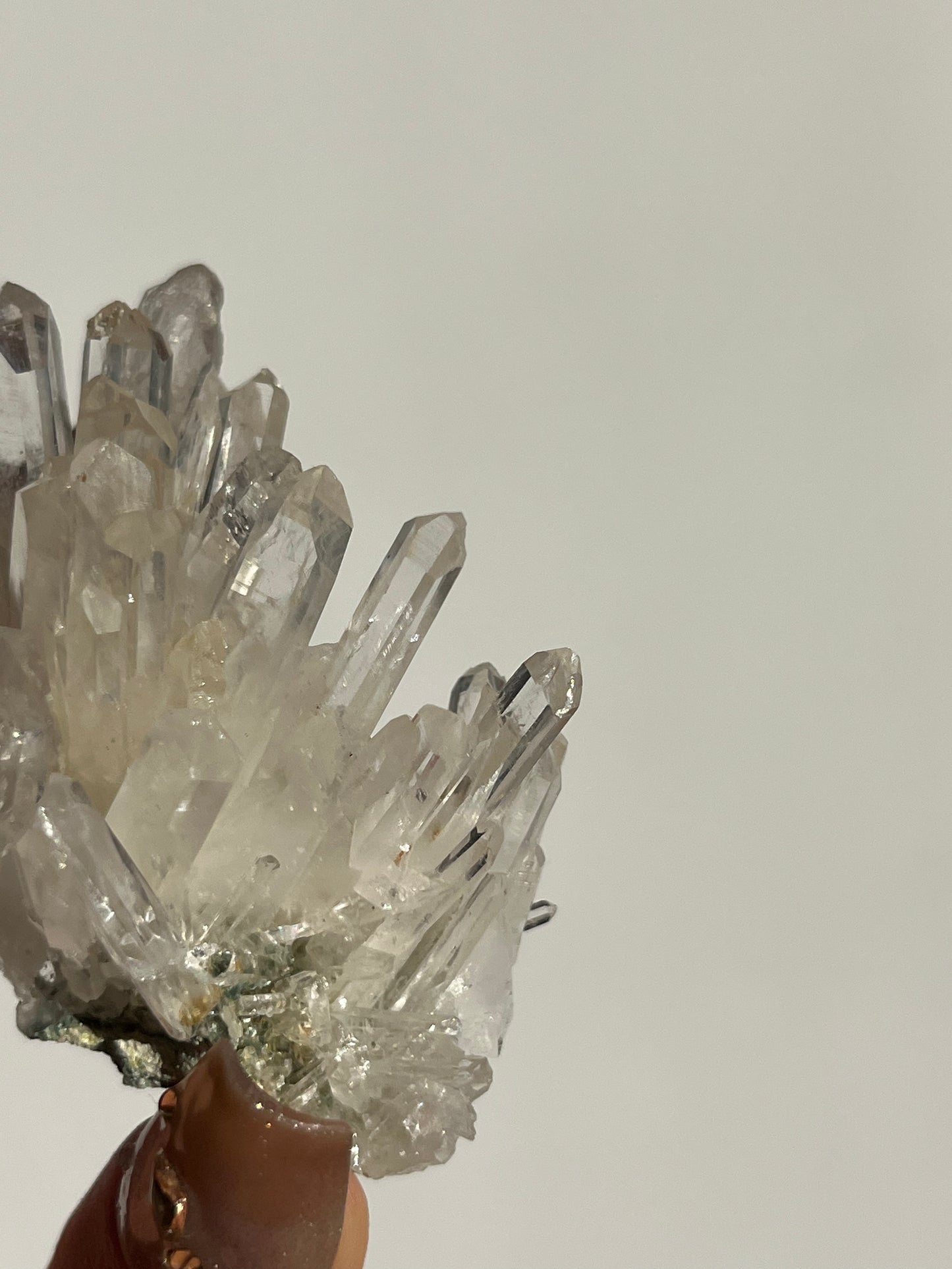 Colombian Quartz w/ Fuchsite Inclusions Cluster B