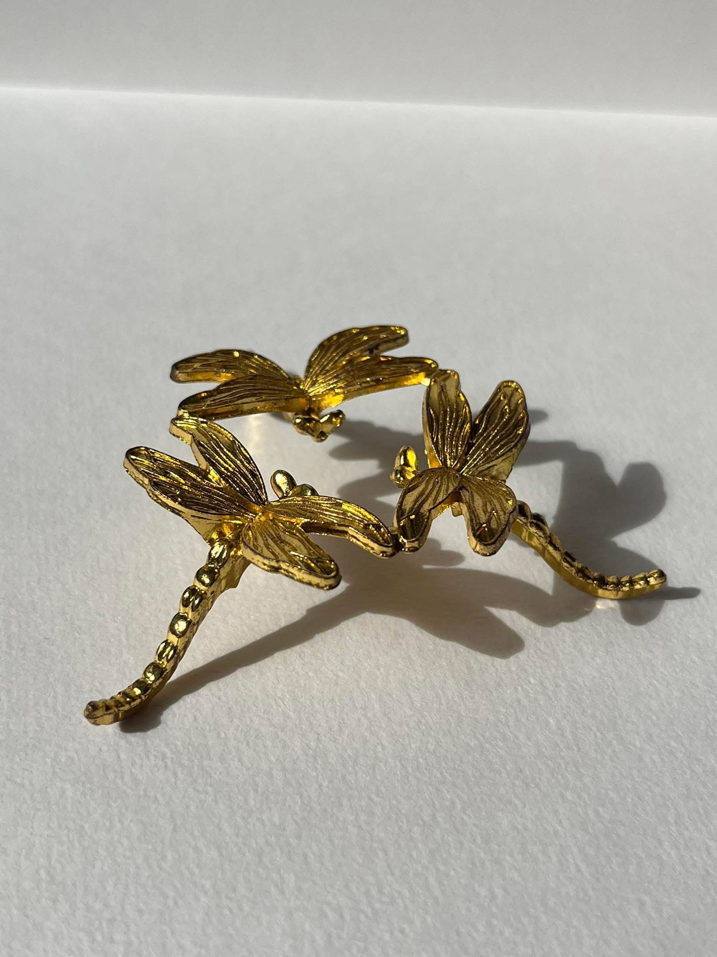 Soporte Esfera Plata Libélula