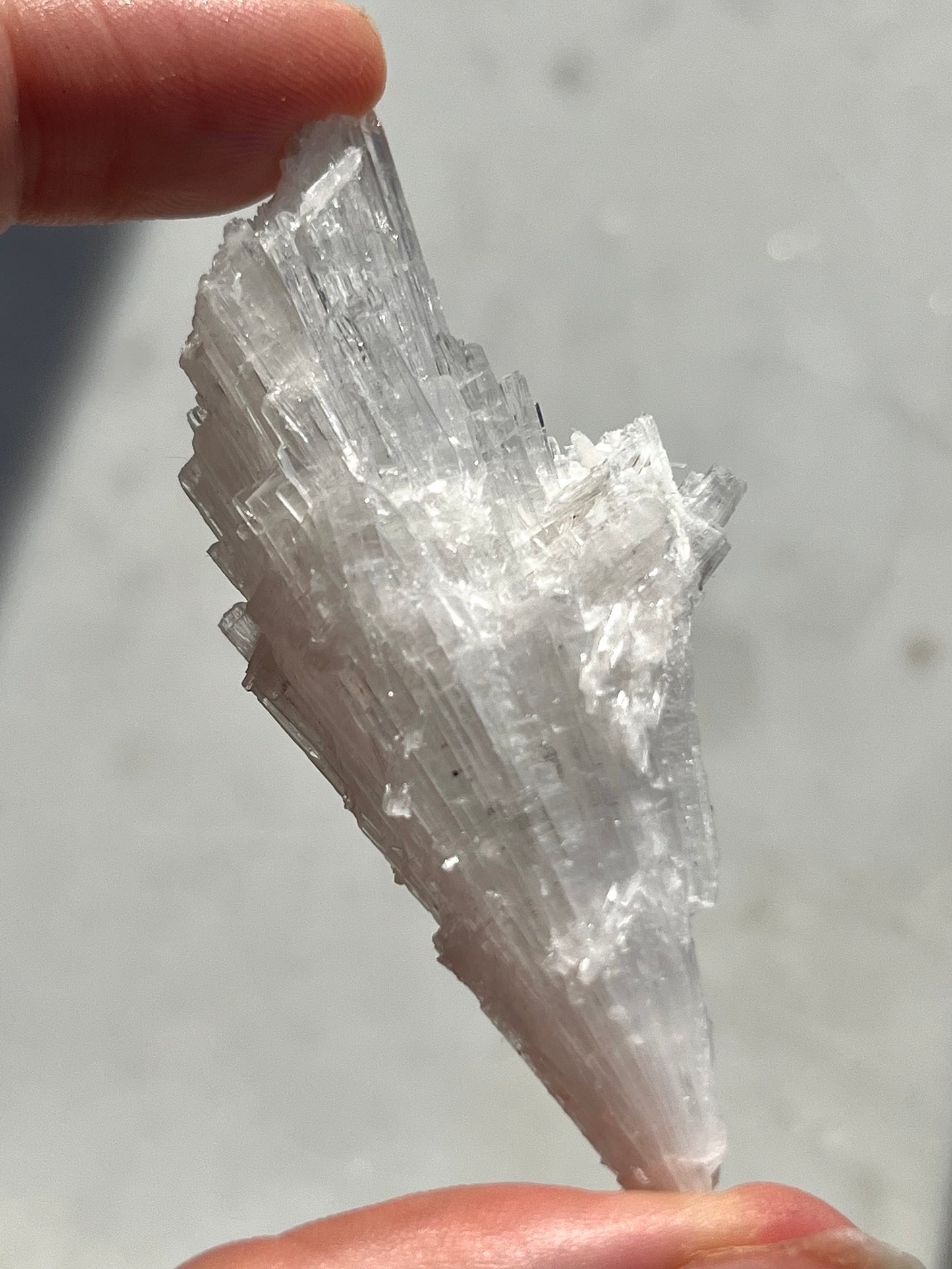 Yellow Rhombohedral Calcite on Scolecite Spray Specimen #SC14