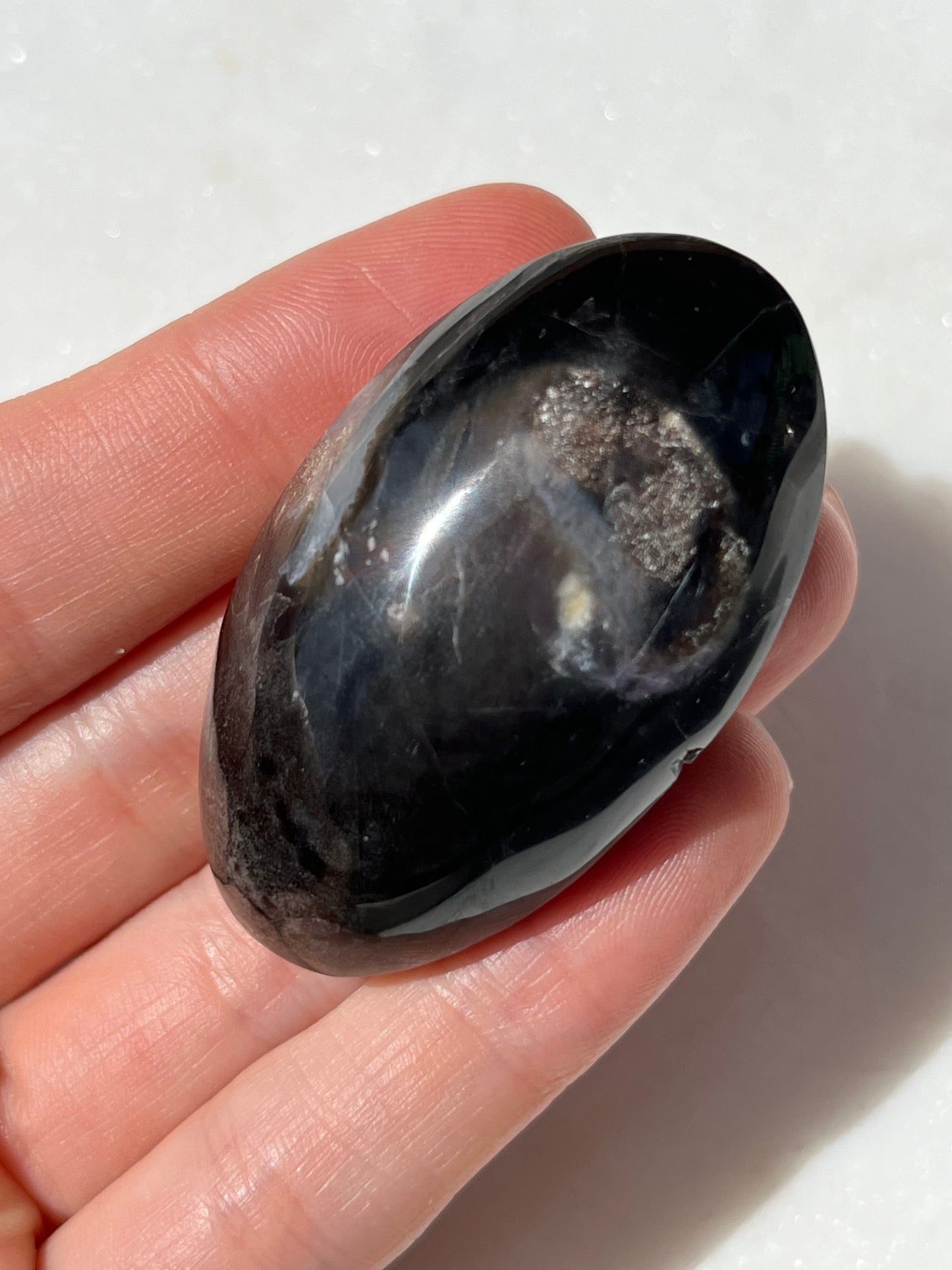 Tiffany Stone Puffy Shiva Palmstone #3