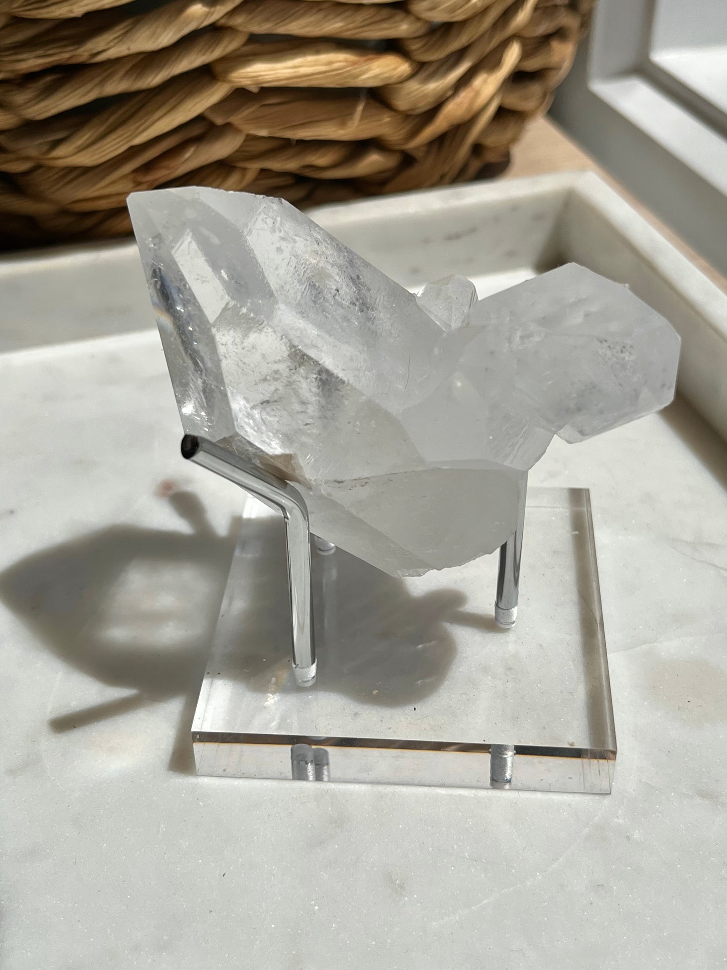 巴西透明石英簇 #3