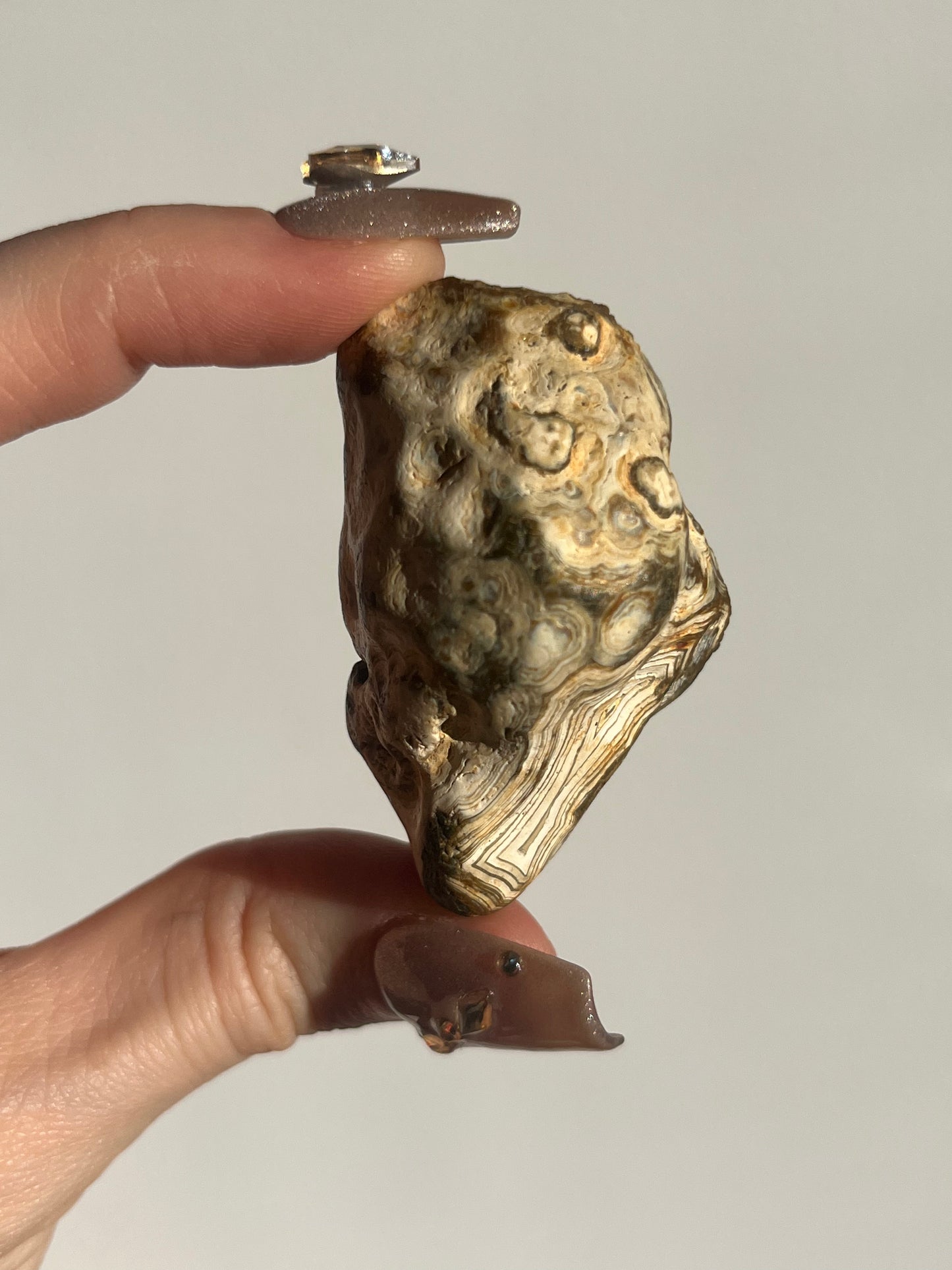 'Golden Labyrinth' West Indonesian Translucent Yellow-Brown Agate Pair E