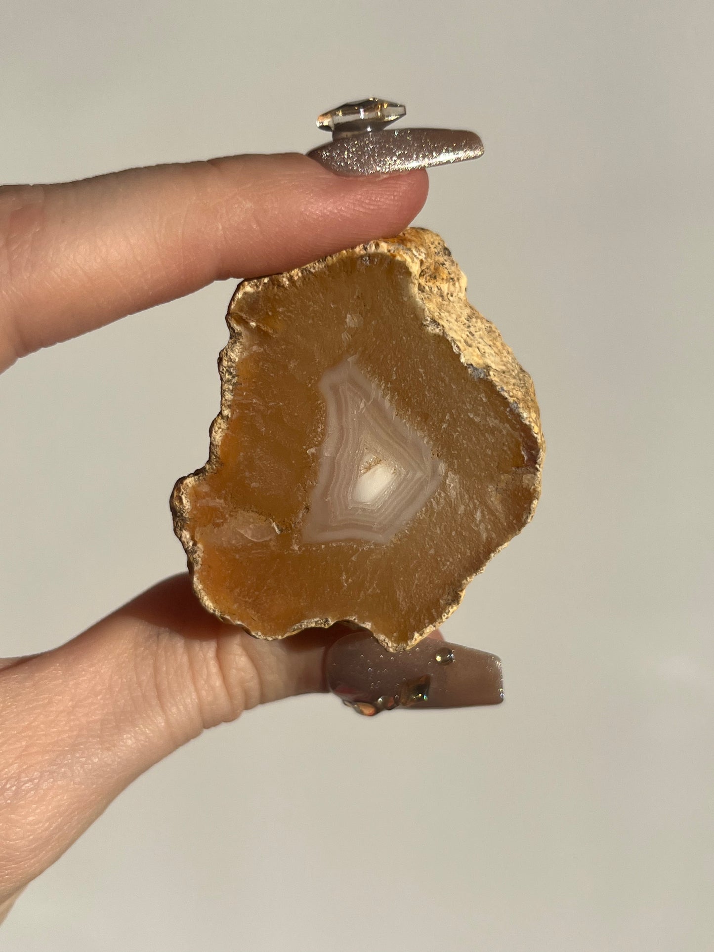 'Royal Jelly' West Indonesian Natural Carnelian Agate Pair G