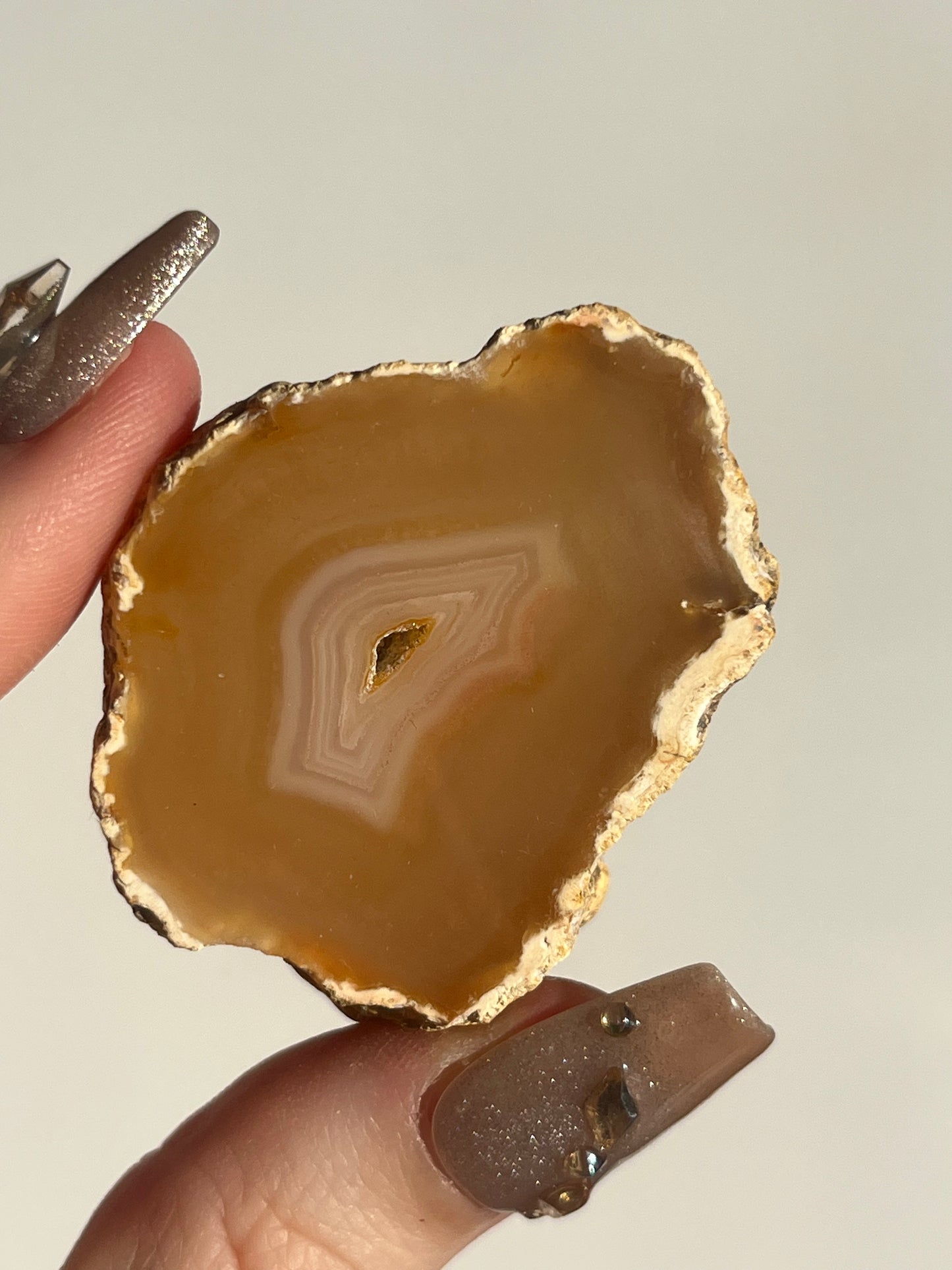 'Royal Jelly' West Indonesian Natural Carnelian Agate Pair G