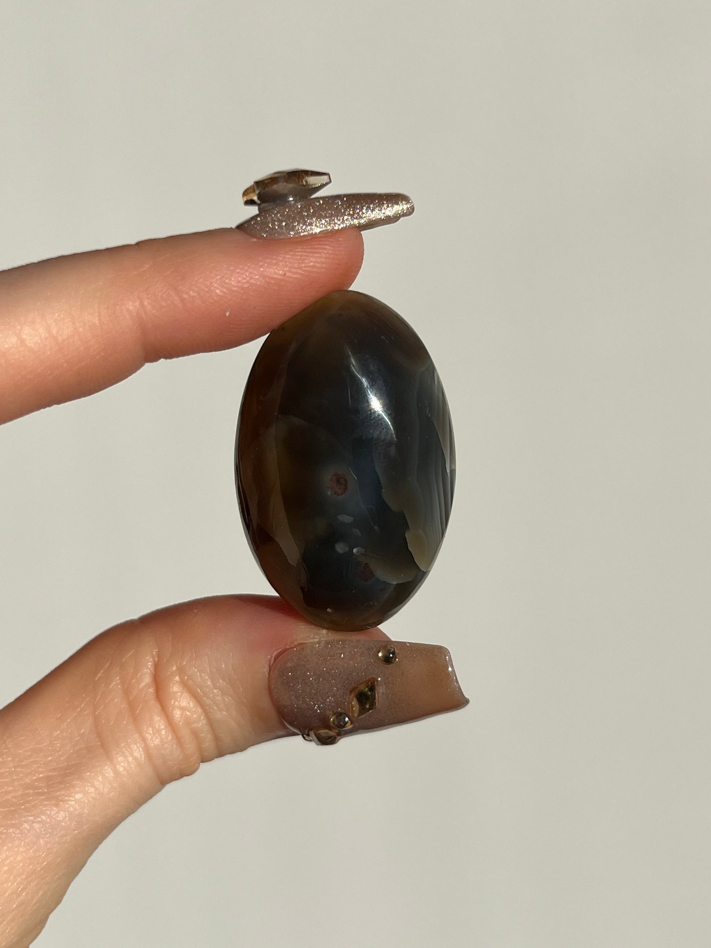 East Indonesian Banded Agate Shiva