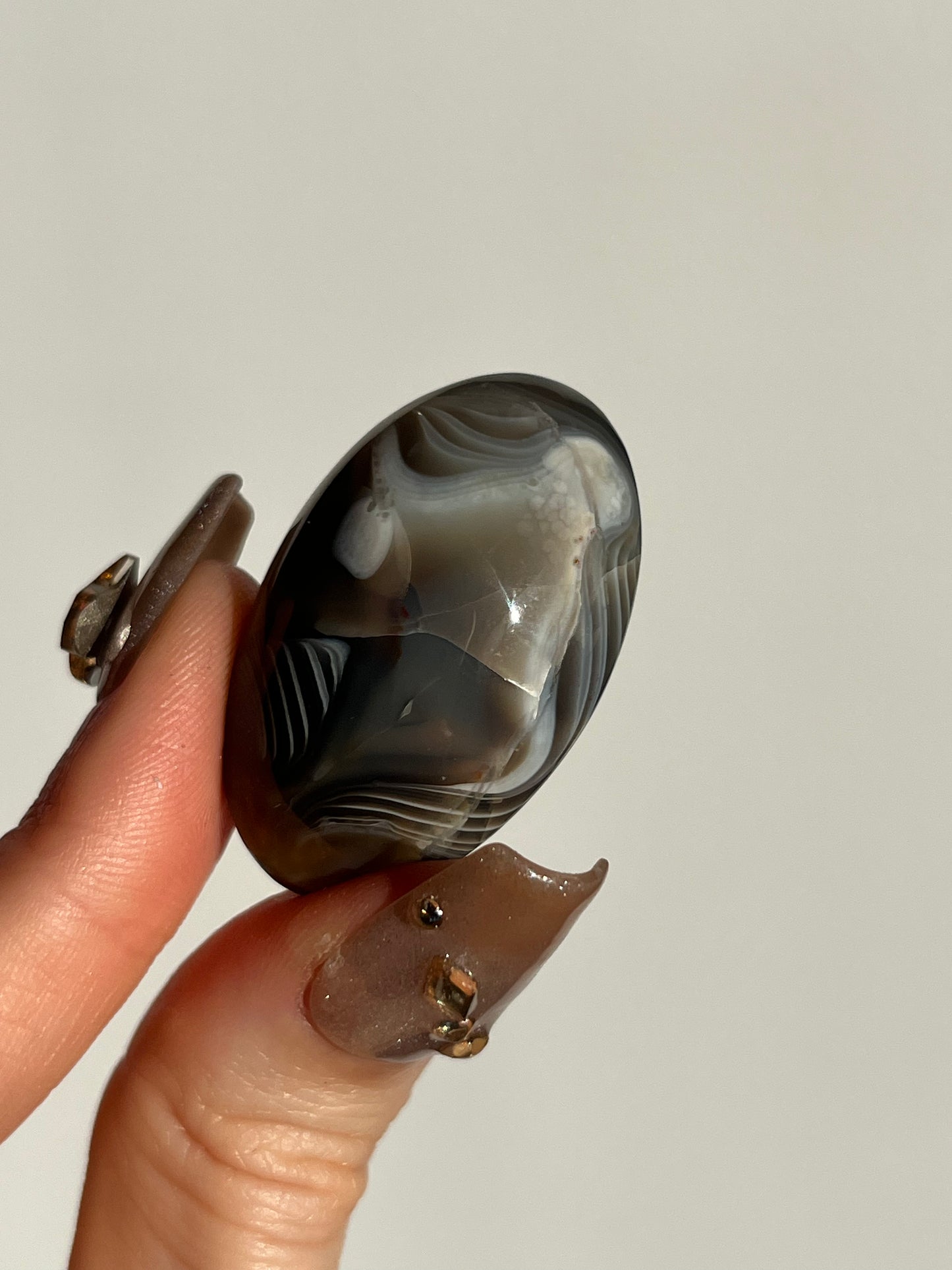 East Indonesian Banded Agate Shiva