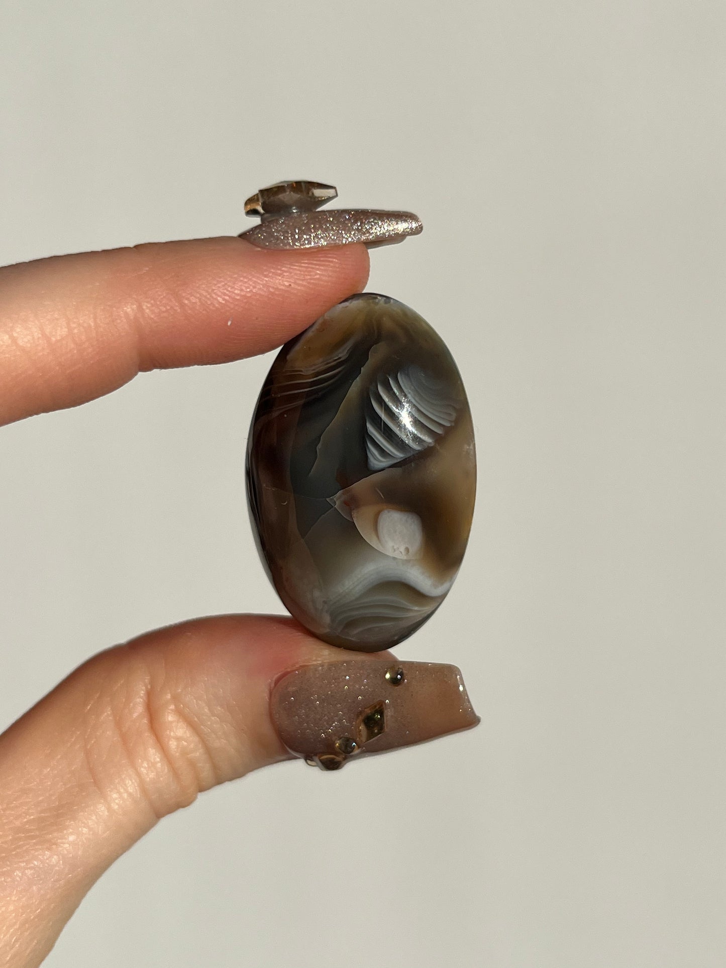 East Indonesian Banded Agate Shiva