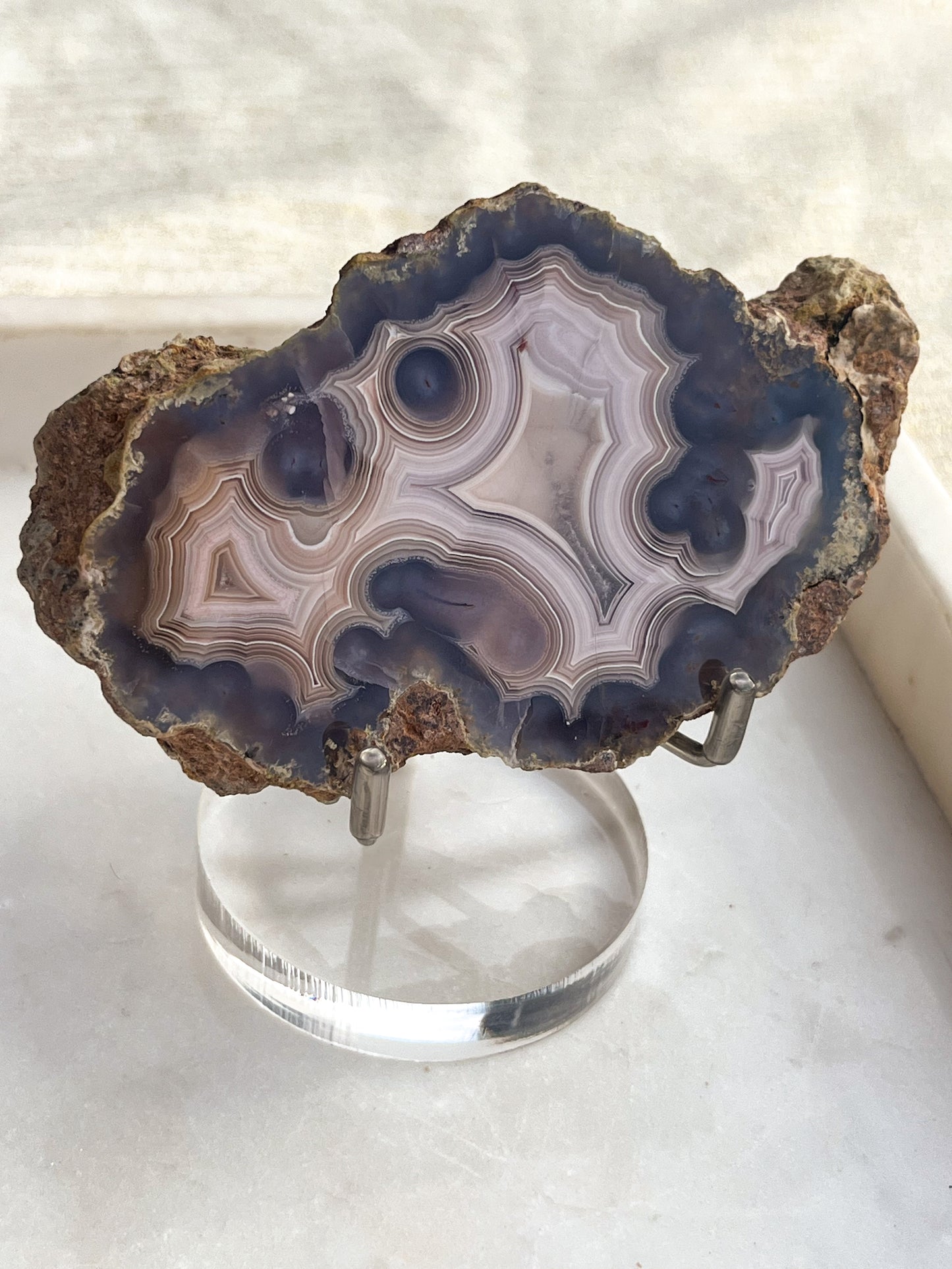 Elegant Silver Display Stand