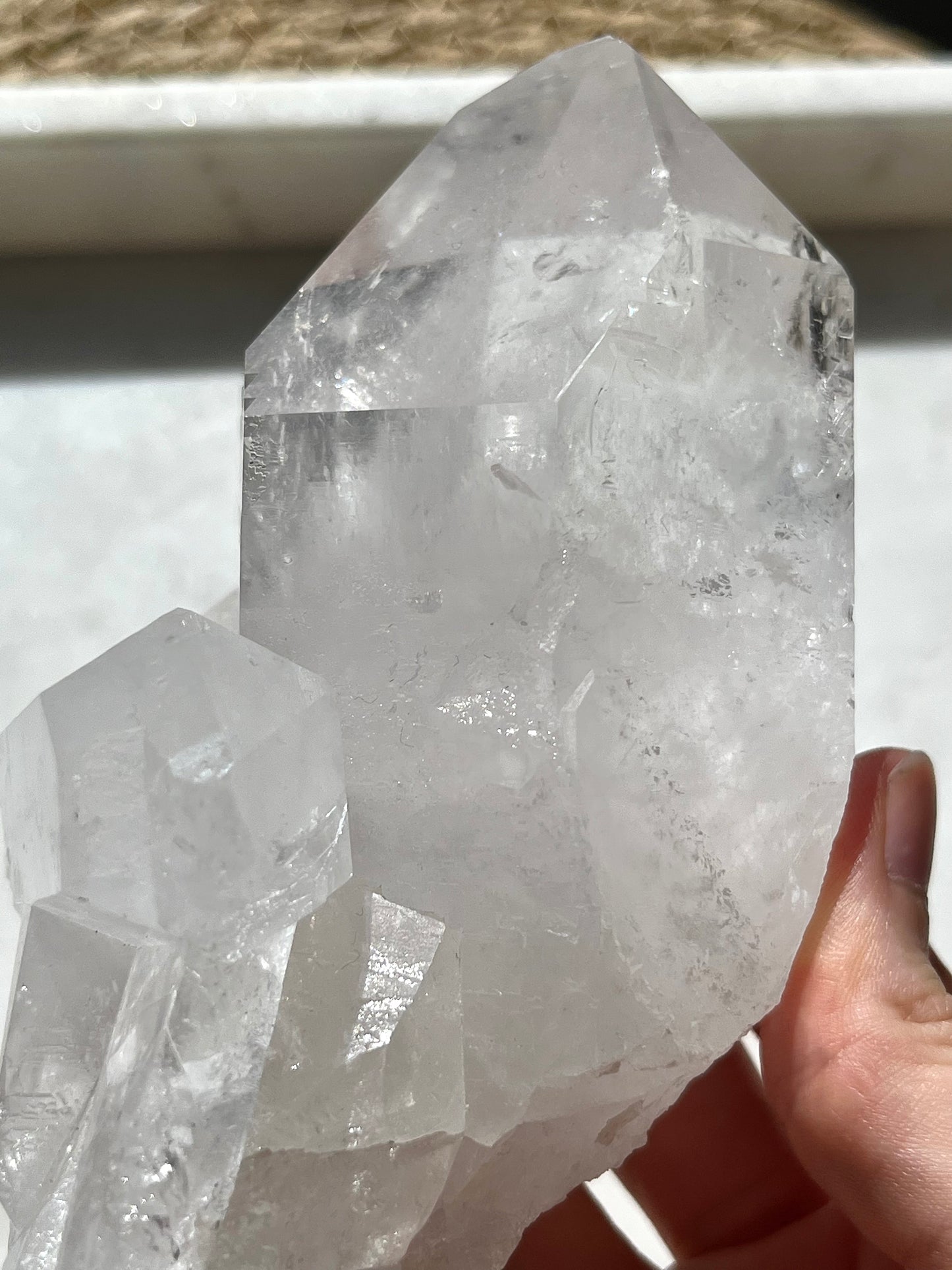 巴西透明石英簇 #3