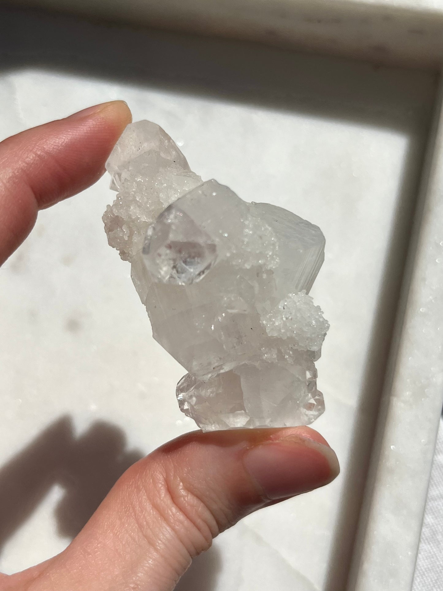 Caja de muestras de mini minerales indios