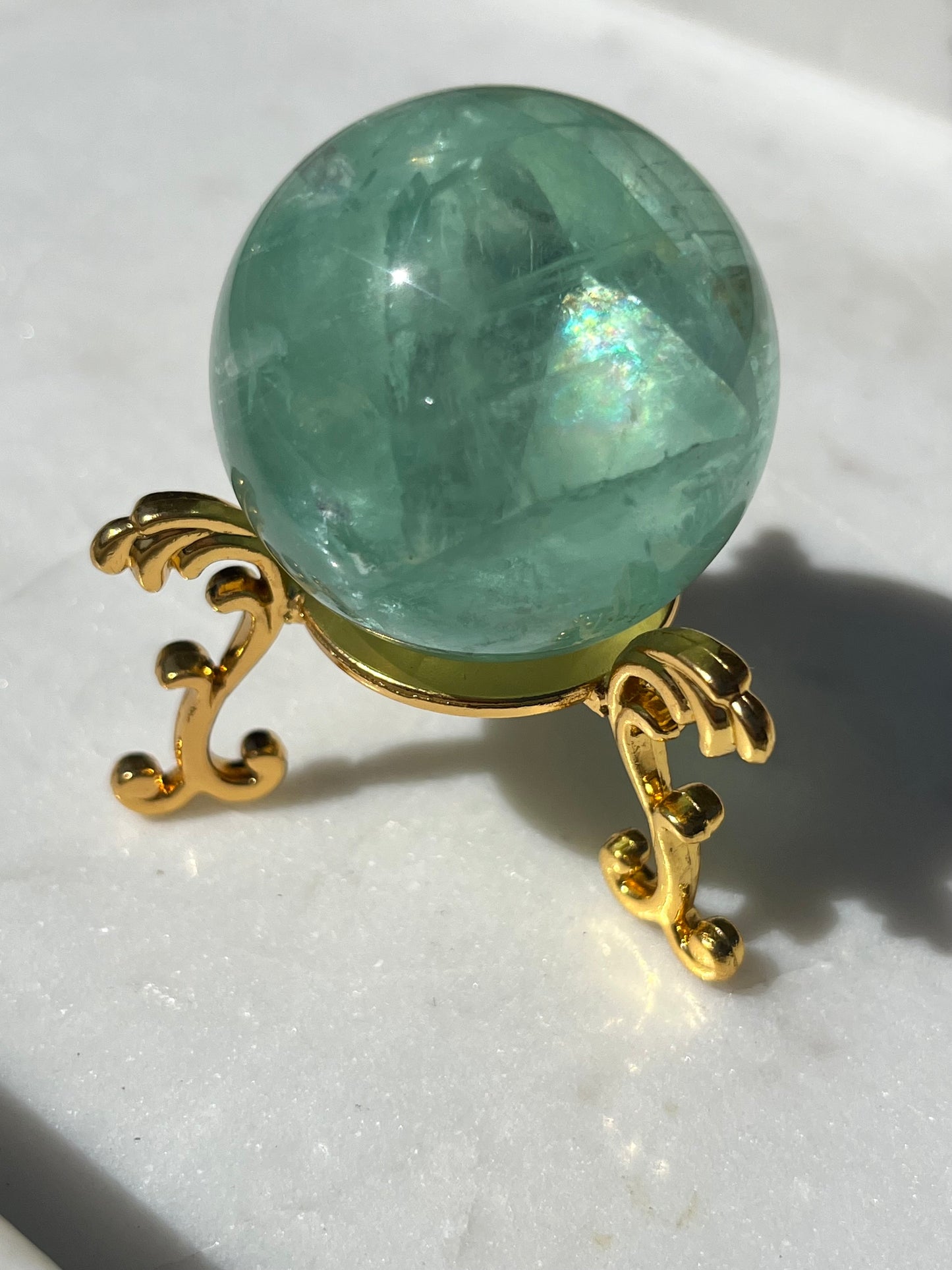 Gold Opulent Sphere Stand