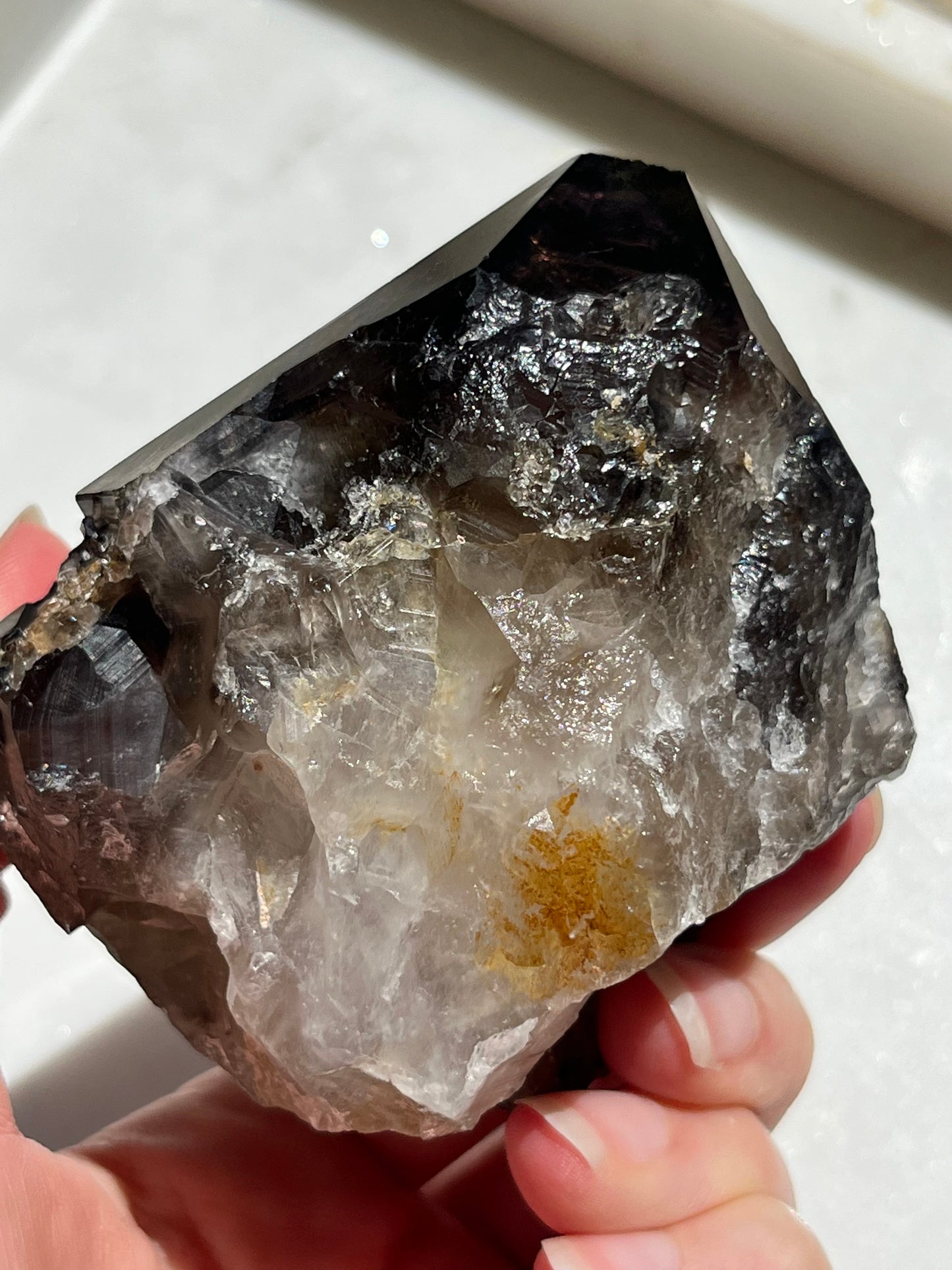 'Eternia' Australian Dark Smokey Amethyst w/Record Keeper Features #4