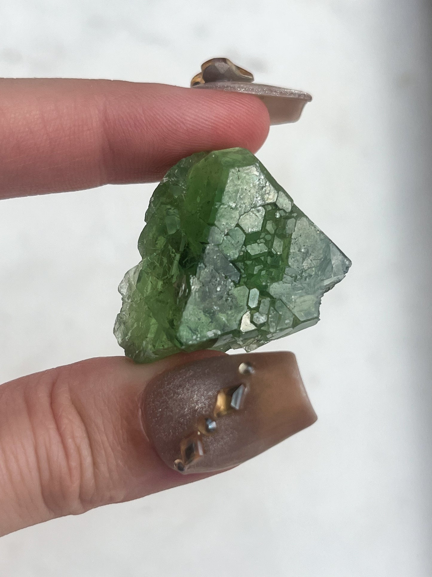 Peruvian Green Fluorite with Pyrite, Sphalerite & Galena #11