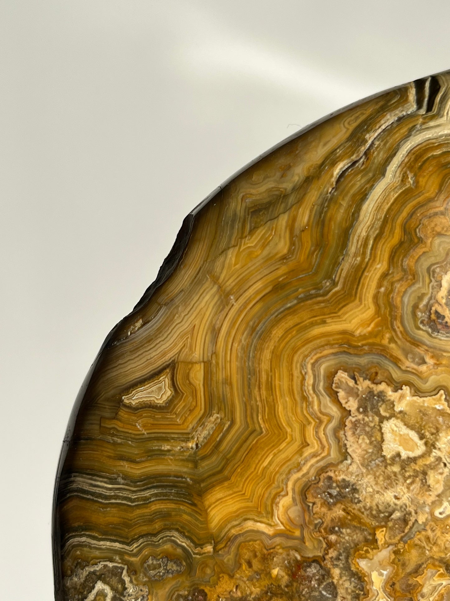 Golden Lace Agate Flame A