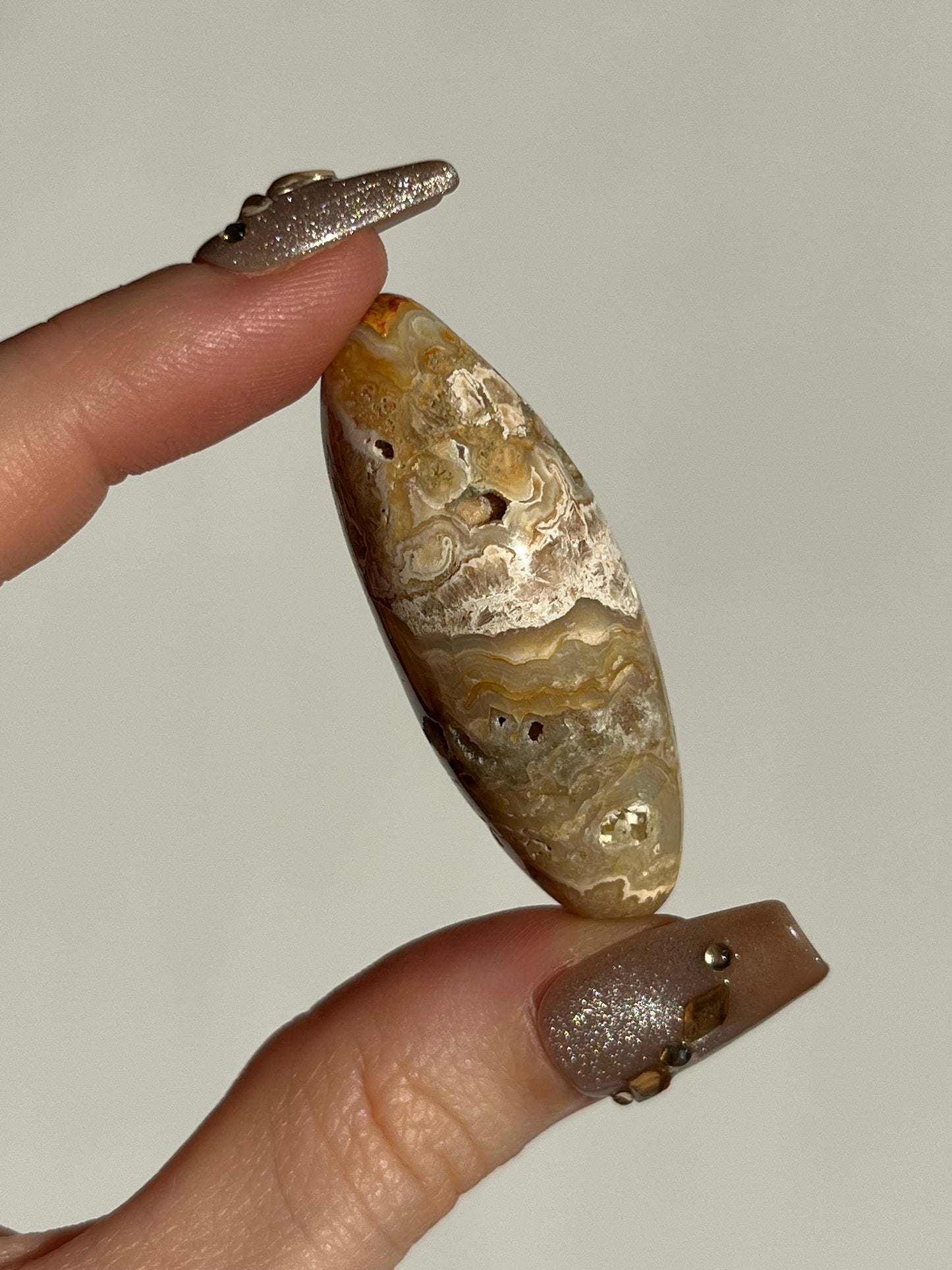 Golden Lace Agate Shiva C