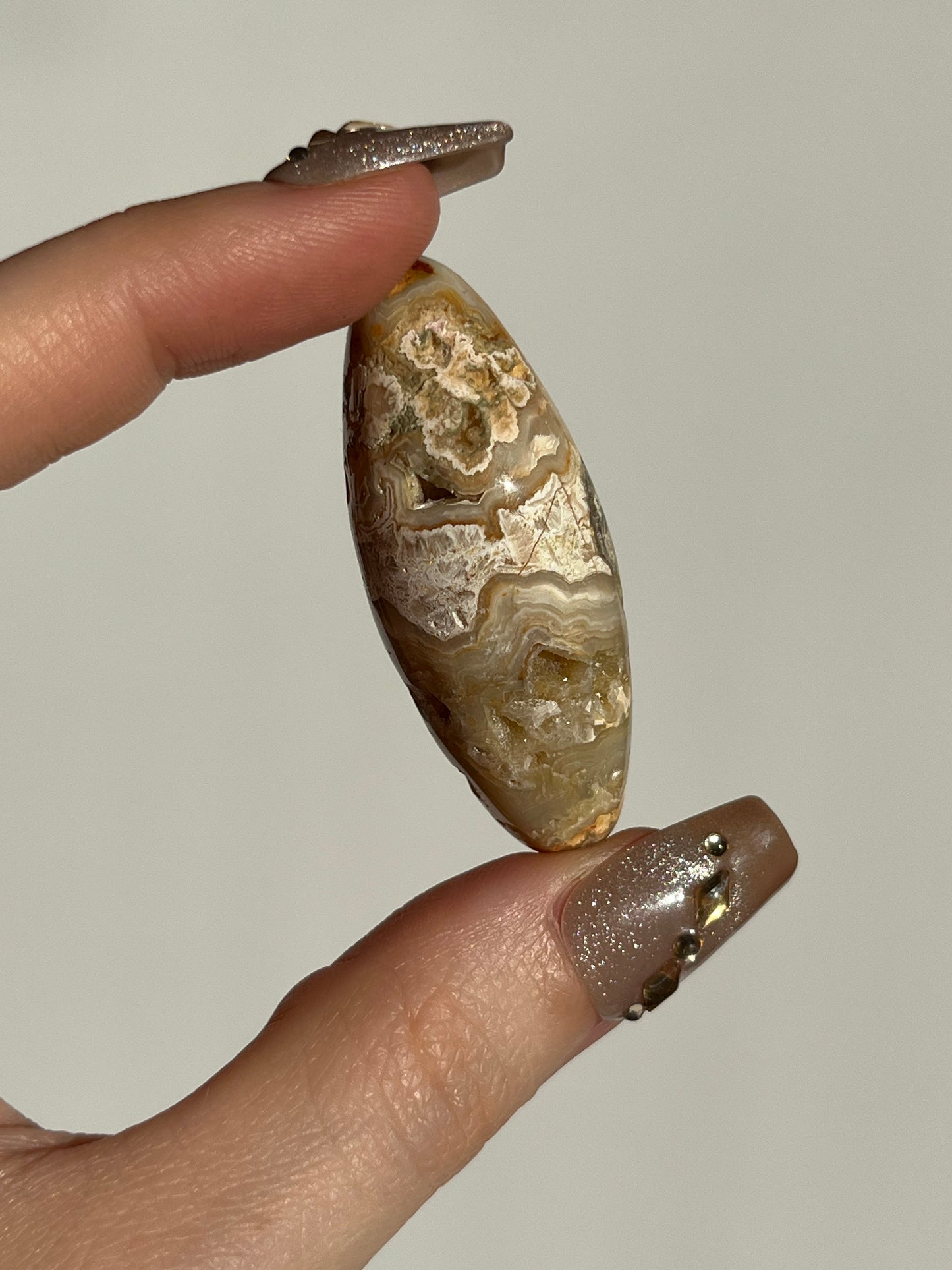 Golden Lace Agate Shiva C