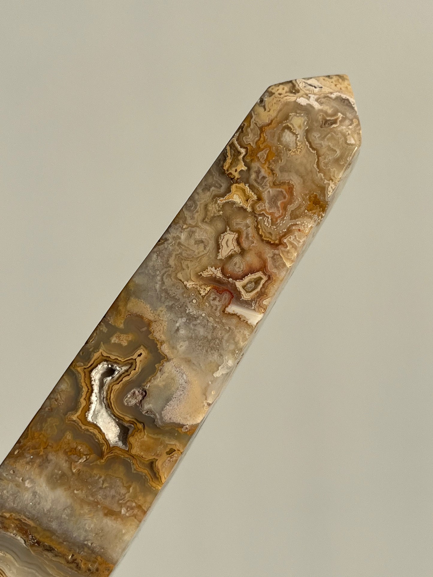 Golden Lace Agate Tower B