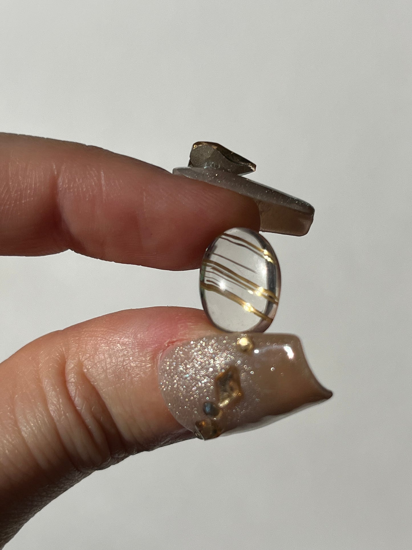 Gem Grade Golden Rutilated Quartz Oval Cabochon (You Choose)