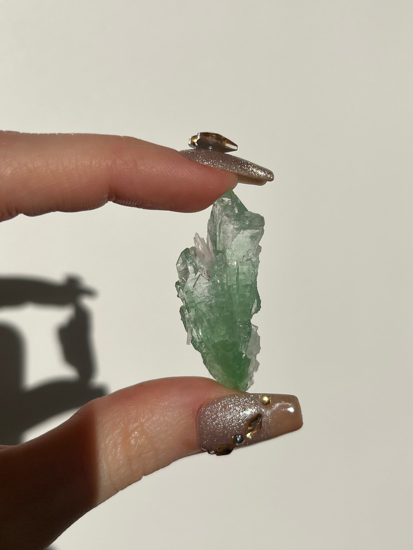 Pointed Fluorapophyllite with Stilbite and Scolecite Specimen C