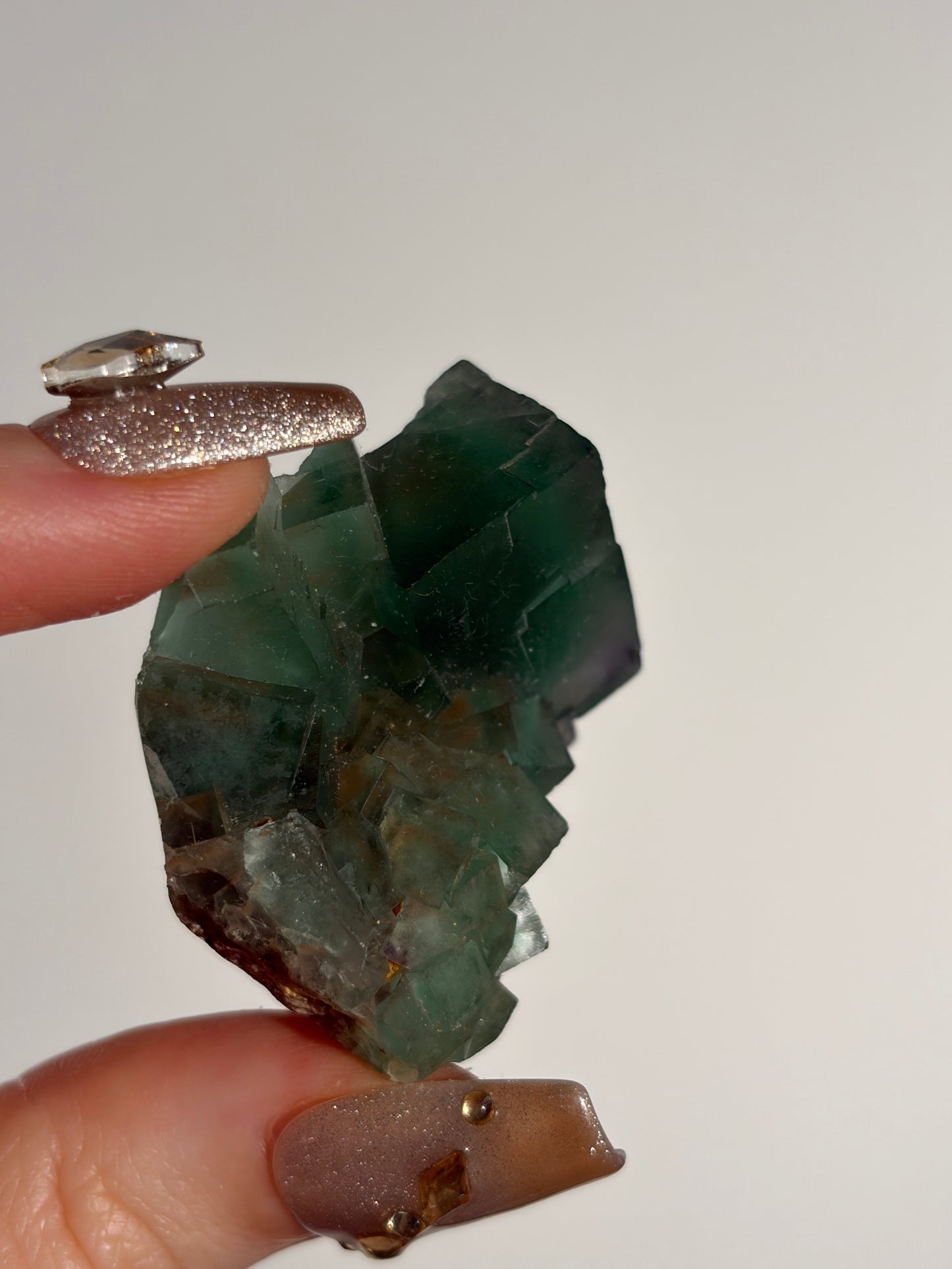 Halo Garden Fluorite Specimen H
