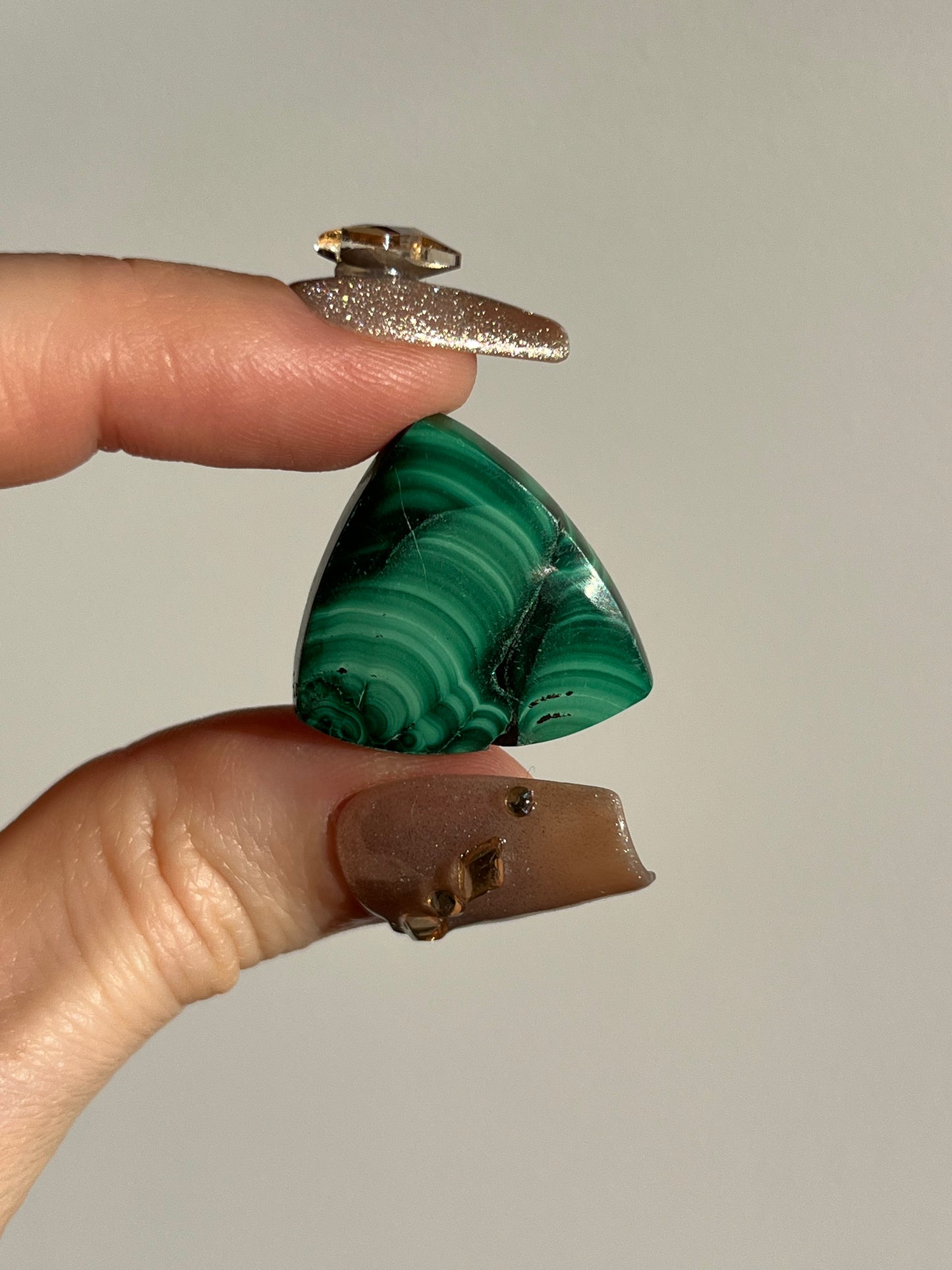 Malachite Intersect Cabochon (You Choose)