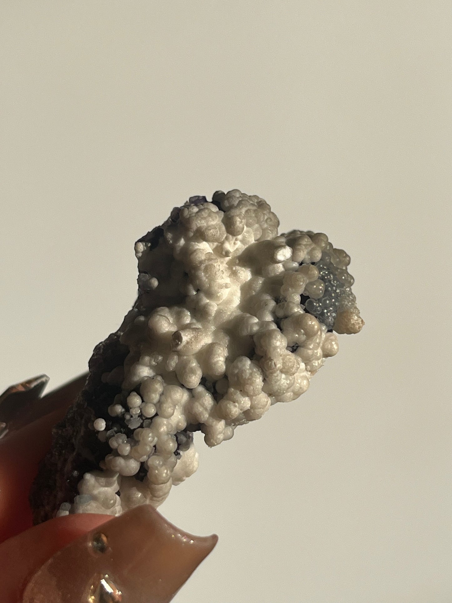 Purple Fluorite with Dolomite Specimen B