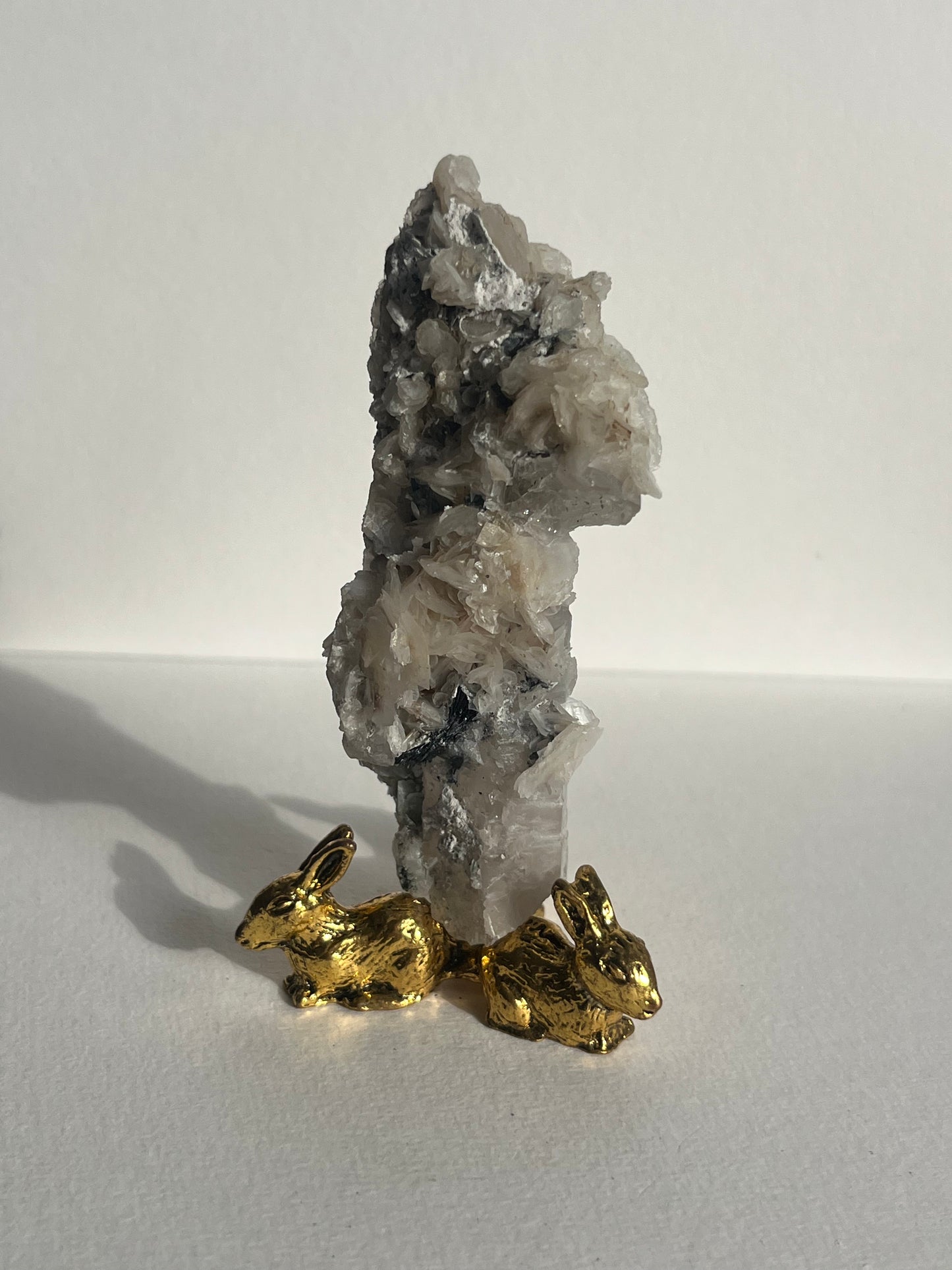 Midnight Bloom Quartz Specimen F