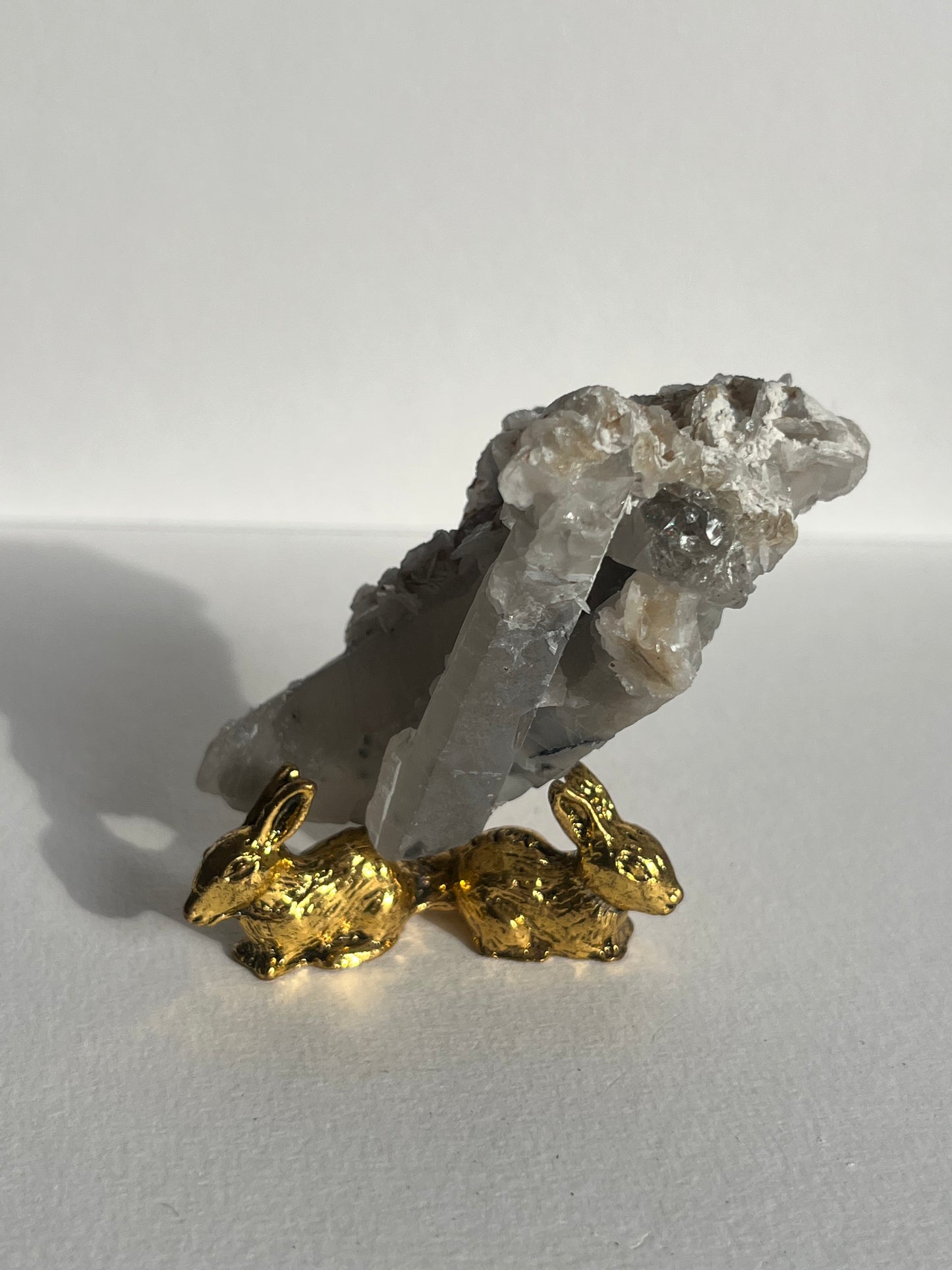 Midnight Bloom Quartz Specimen H