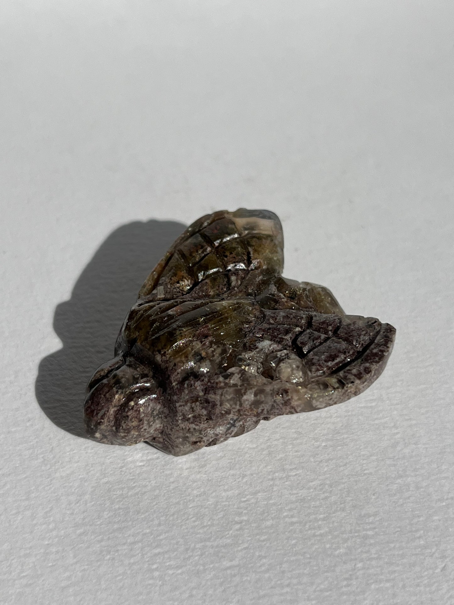 Nebula Agate Bee Carving C