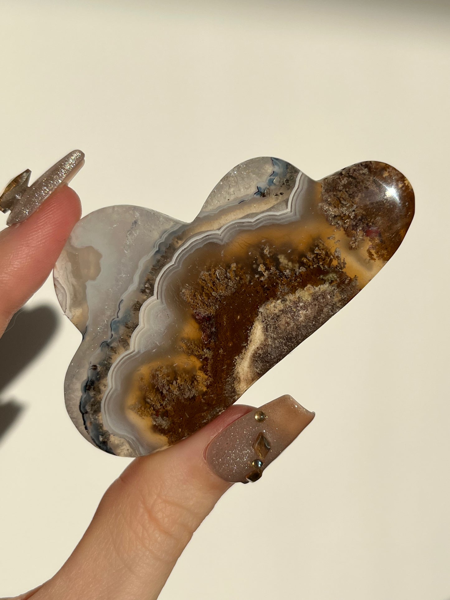 Nebula Agate Cloud Carving (You Choose)