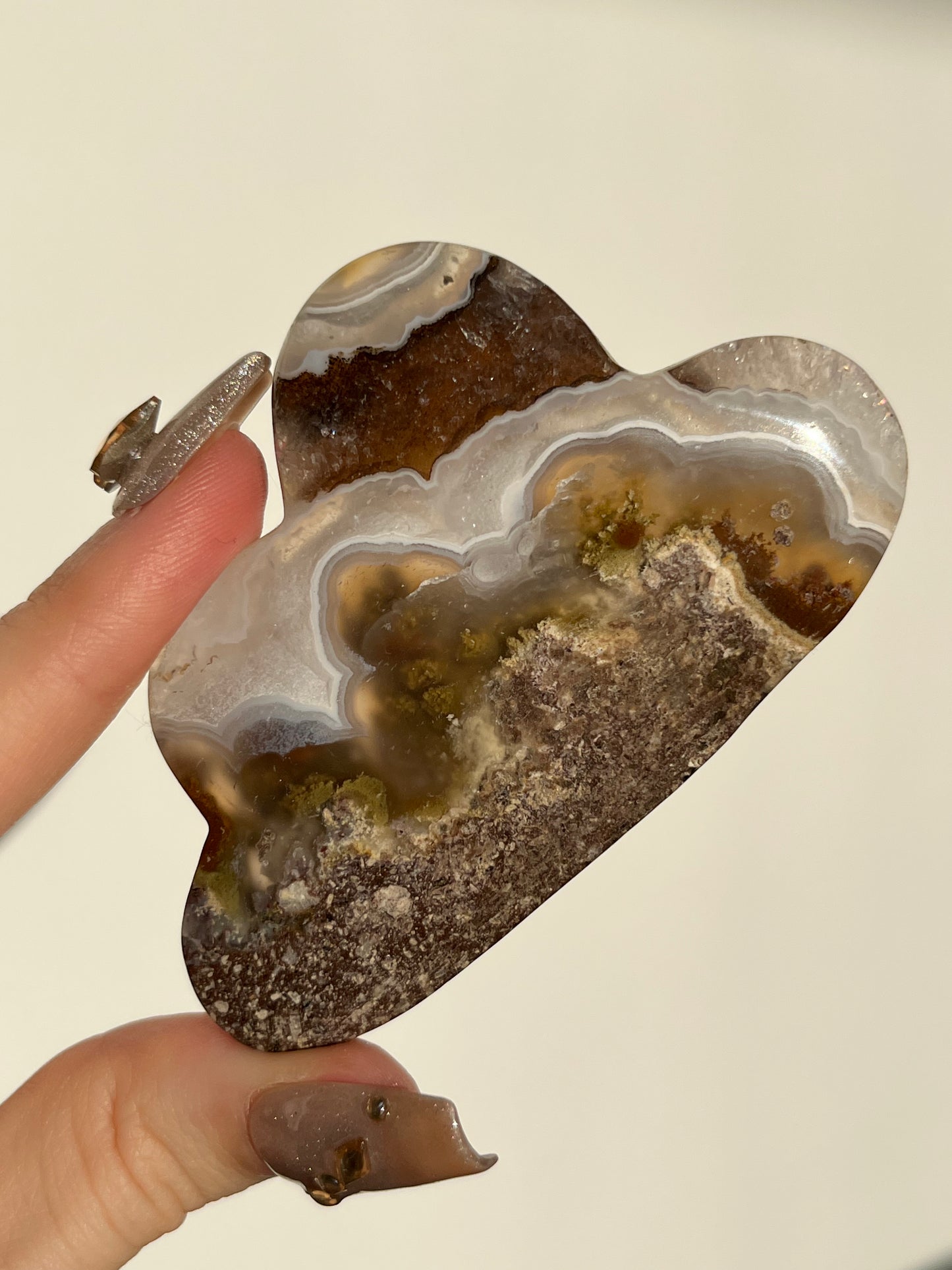 Nebula Agate Cloud Carving (You Choose)