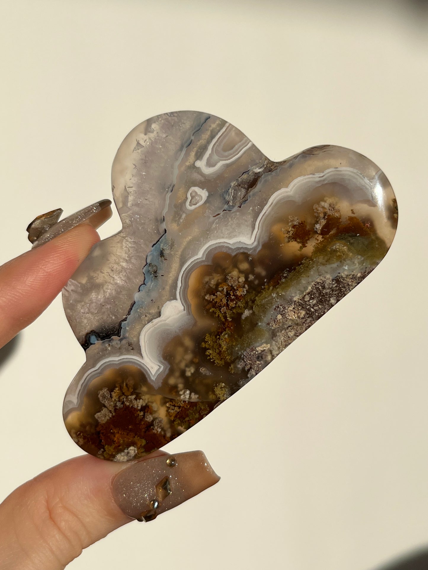 Nebula Agate Cloud Carving (You Choose)