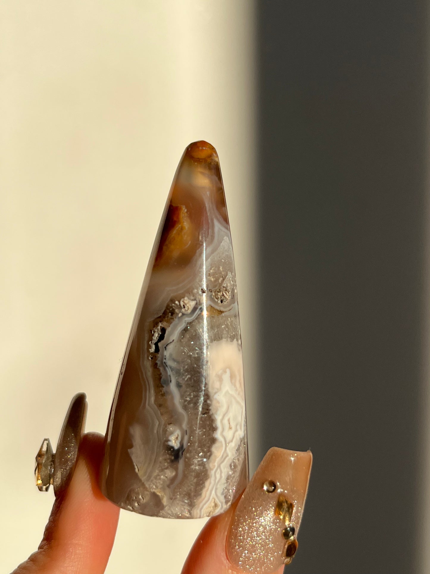 Nebula Agate Ring Holder G