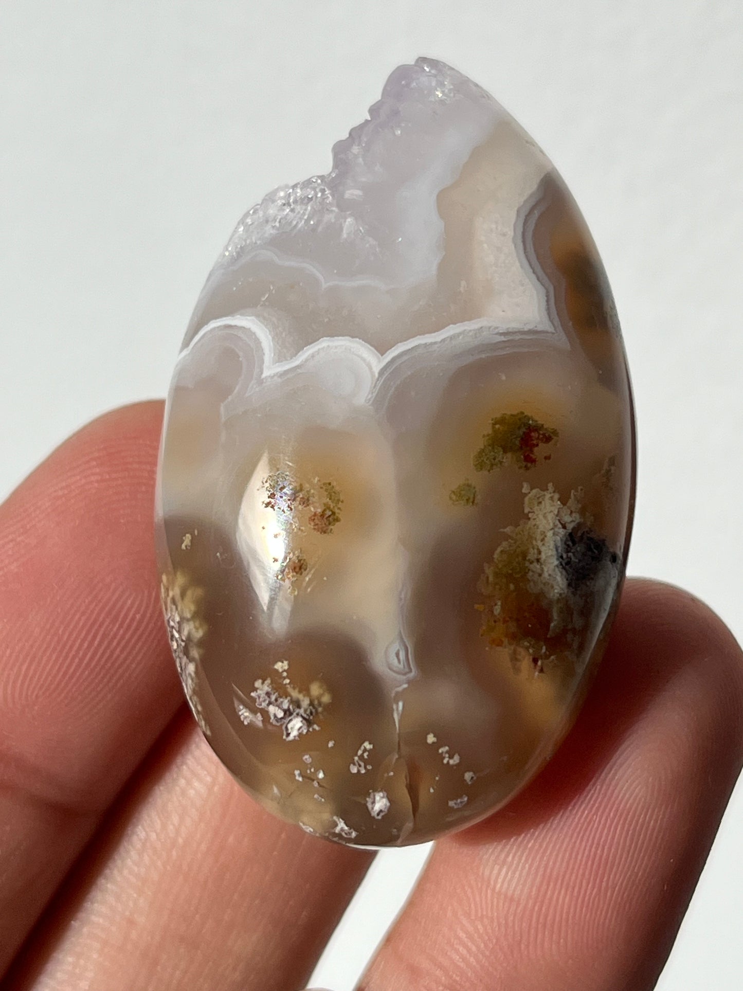 Nebula Agate Shiva Small (You Choose)