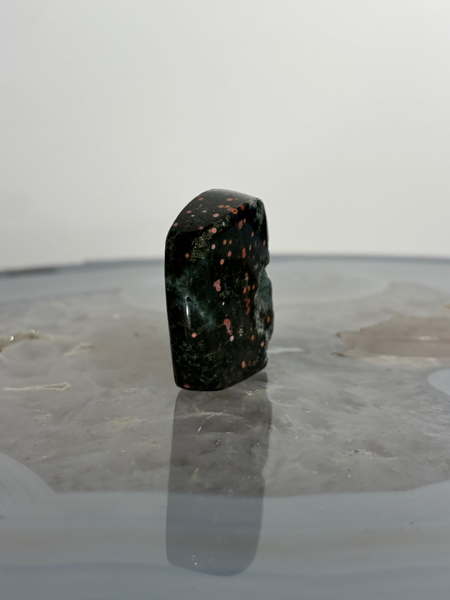 Druzy Pink Orbicular Jasper Miniature Freeform C