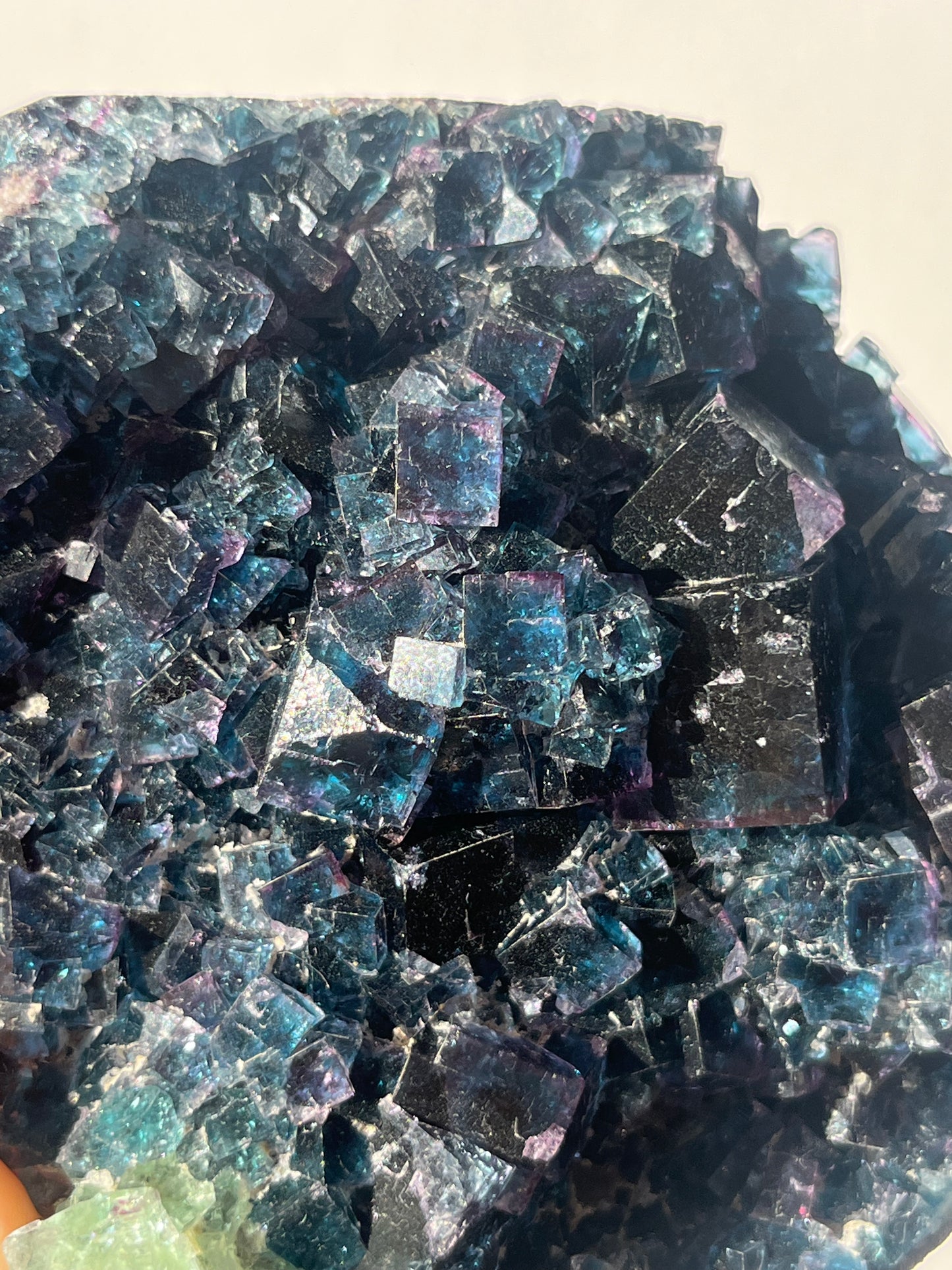 Okorusu Blue-Green Fluorite Specimen with Modified Cube Edges A (Collector's Choice)