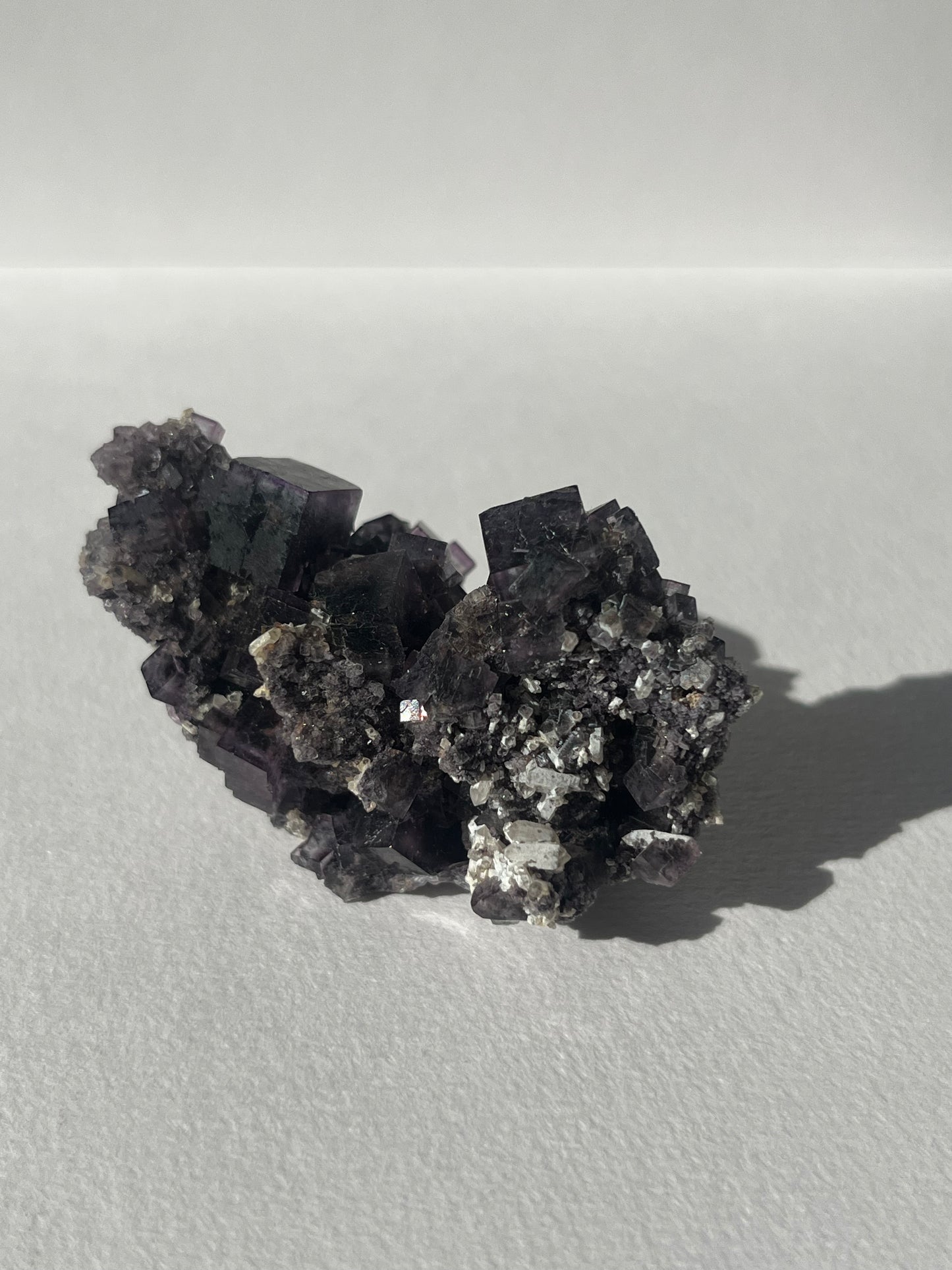 Phantom Purple Okorusu Fluorite Specimen