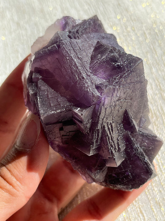 Purple Fluorite Specimen B