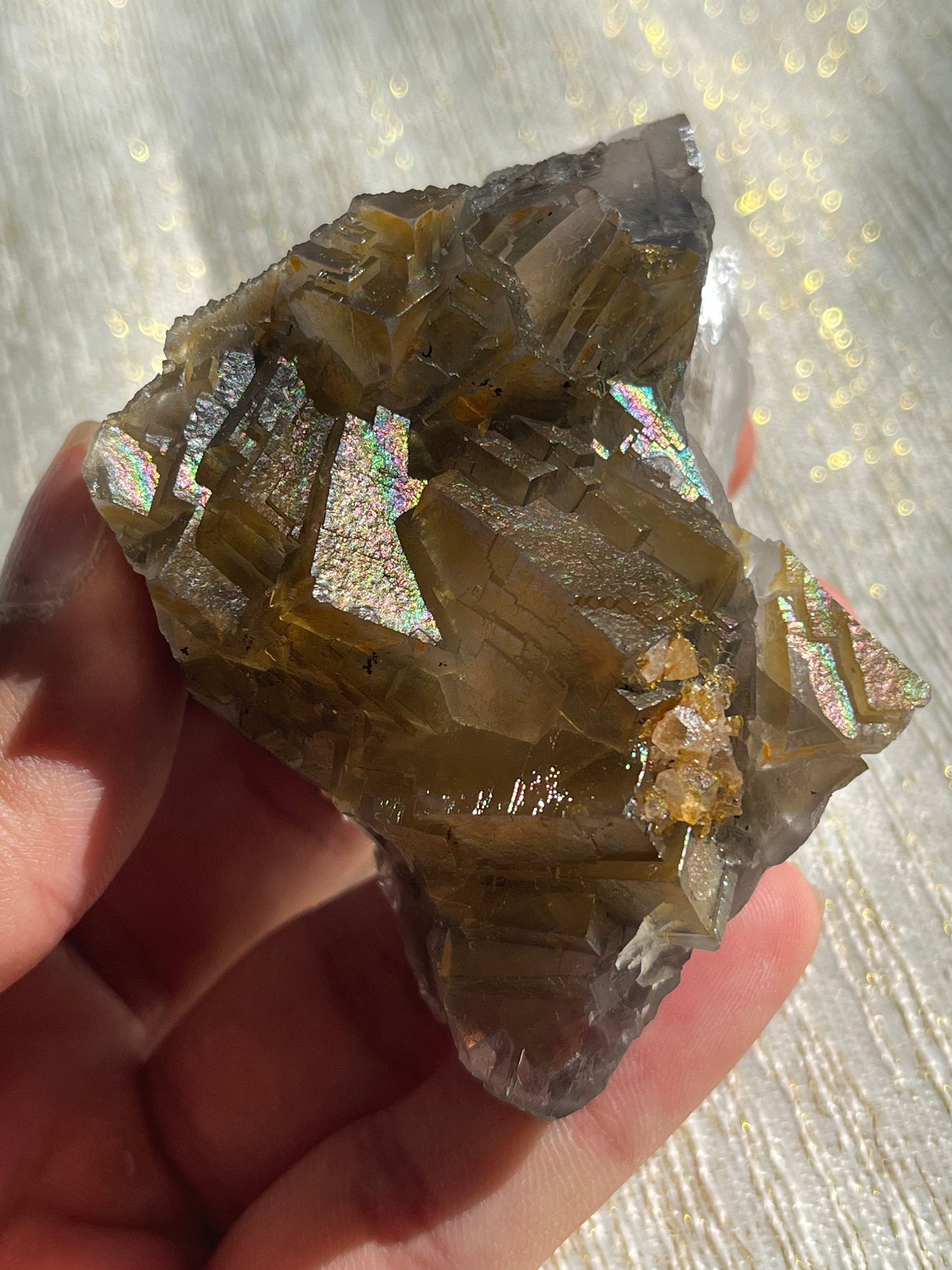 Iridescent Fluorite Specimen F