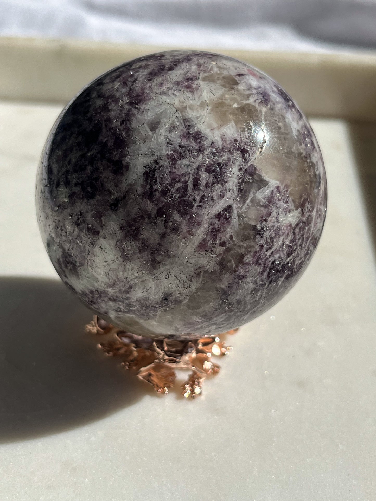 伟晶岩 8 毫米珠子手链