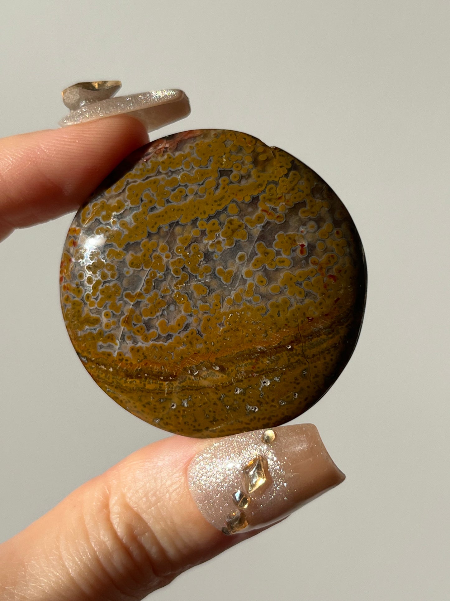 River Jasper Medallion (Intuitively Chosen)
