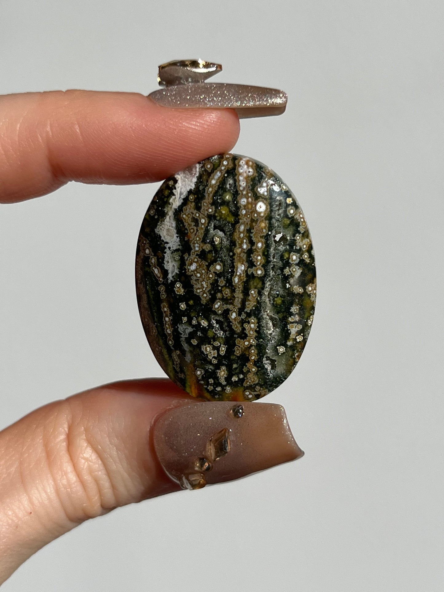 River Jasper Oval Cabochon (You Choose)