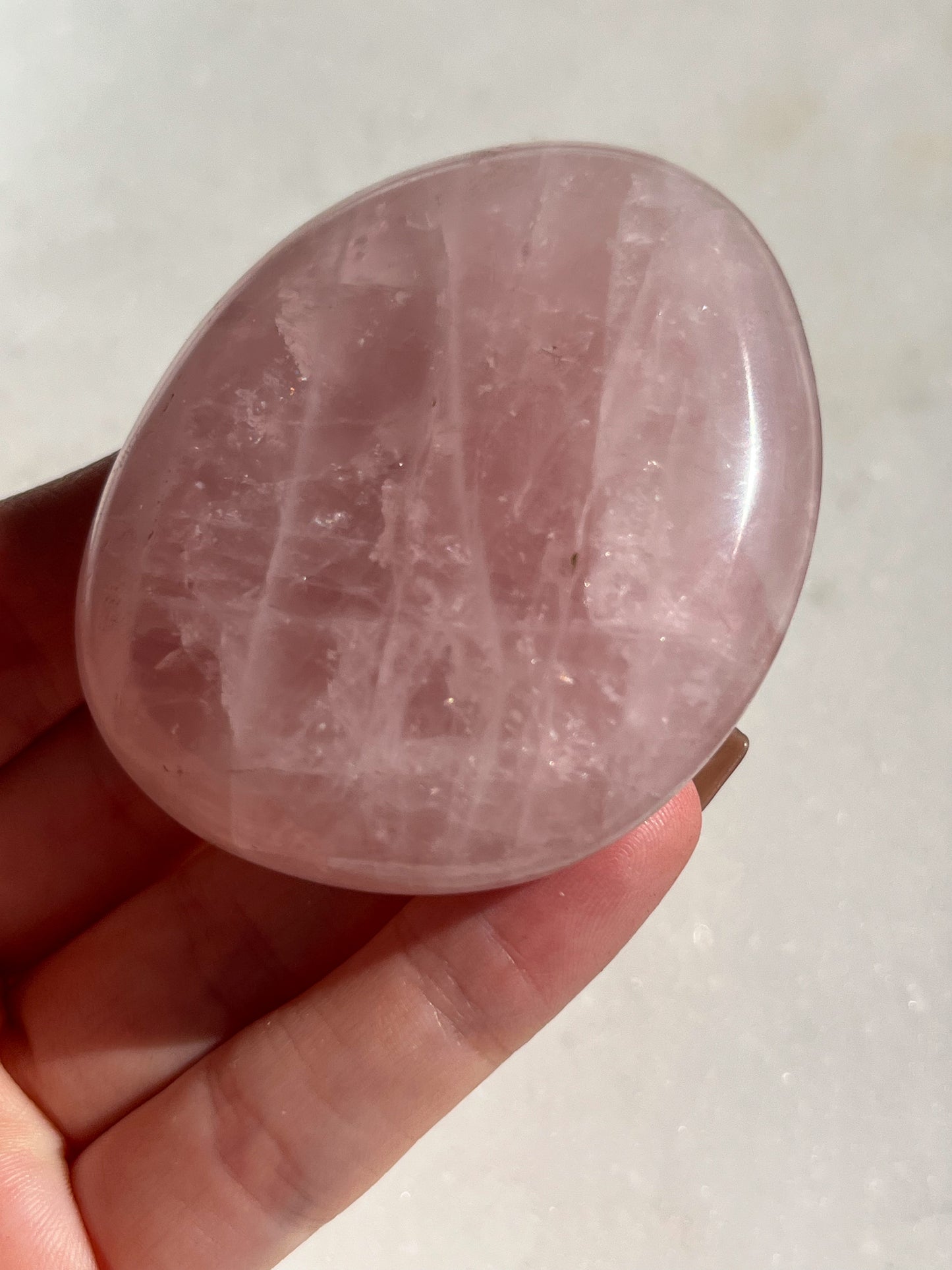 Rose Quartz Palmstone