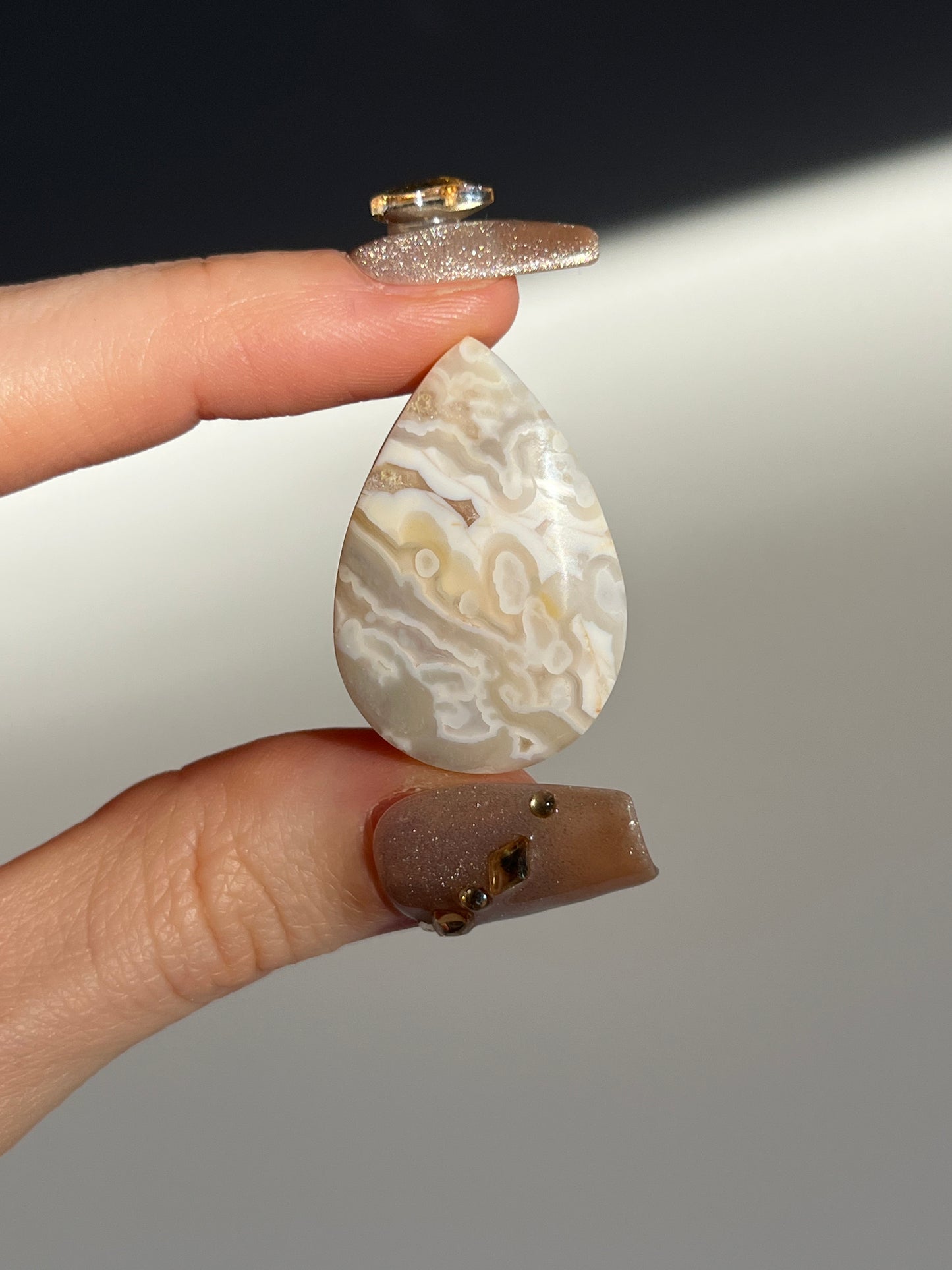 Soleia Agate Teardrop Cabochon (You Choose)
