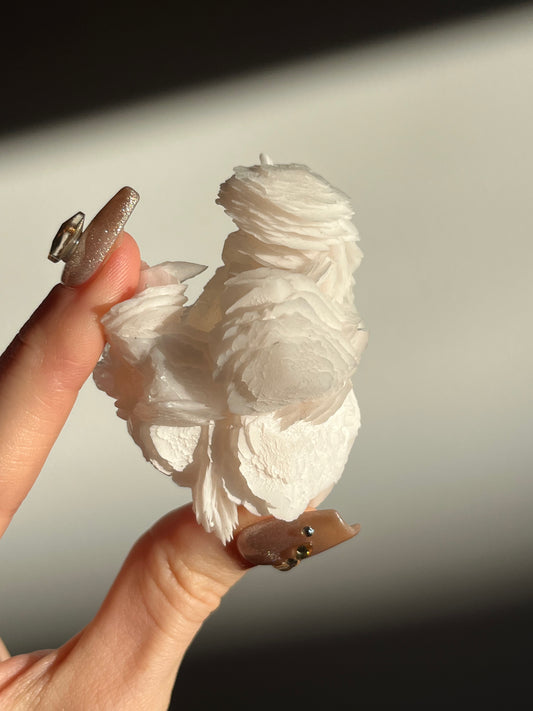 Yaogangxian Rose Calcite and Quartz Specimen