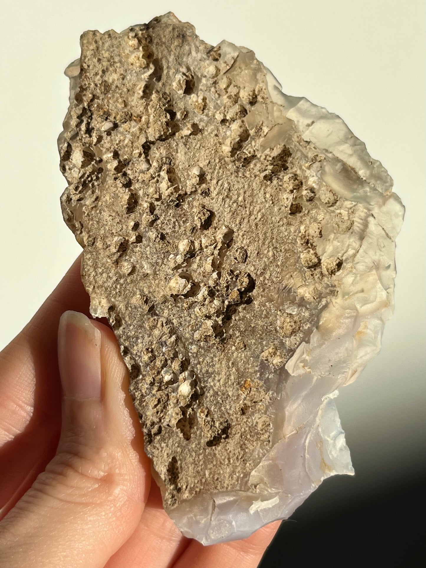 玉髓标本 #11 中的天然铜和硅孔雀石