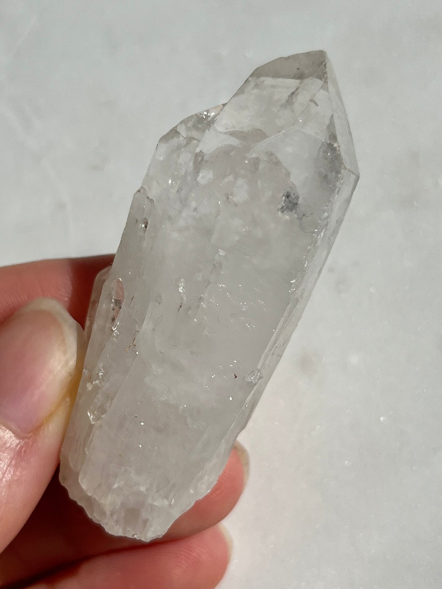 Natural Madagascan Quartz Raw Wand
