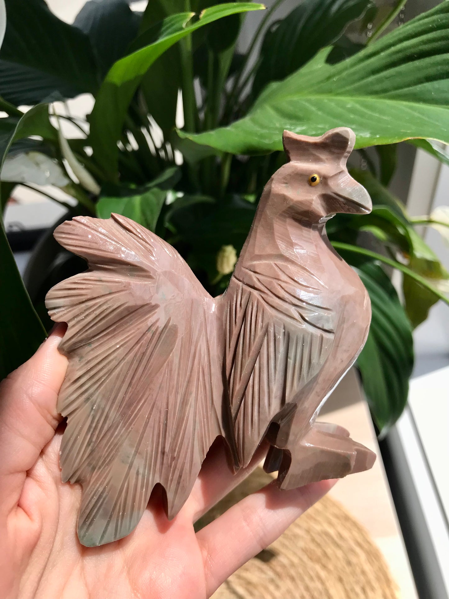 贾斯珀公鸡雕刻