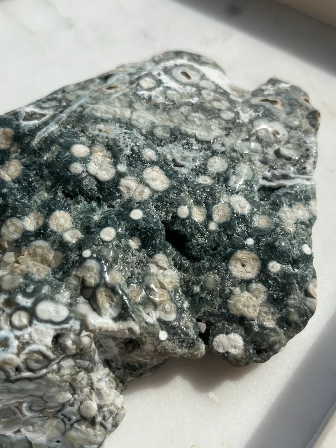What's in a Vein? Exploring the 6th, 7th & 8th Veins of Ocean Jasper